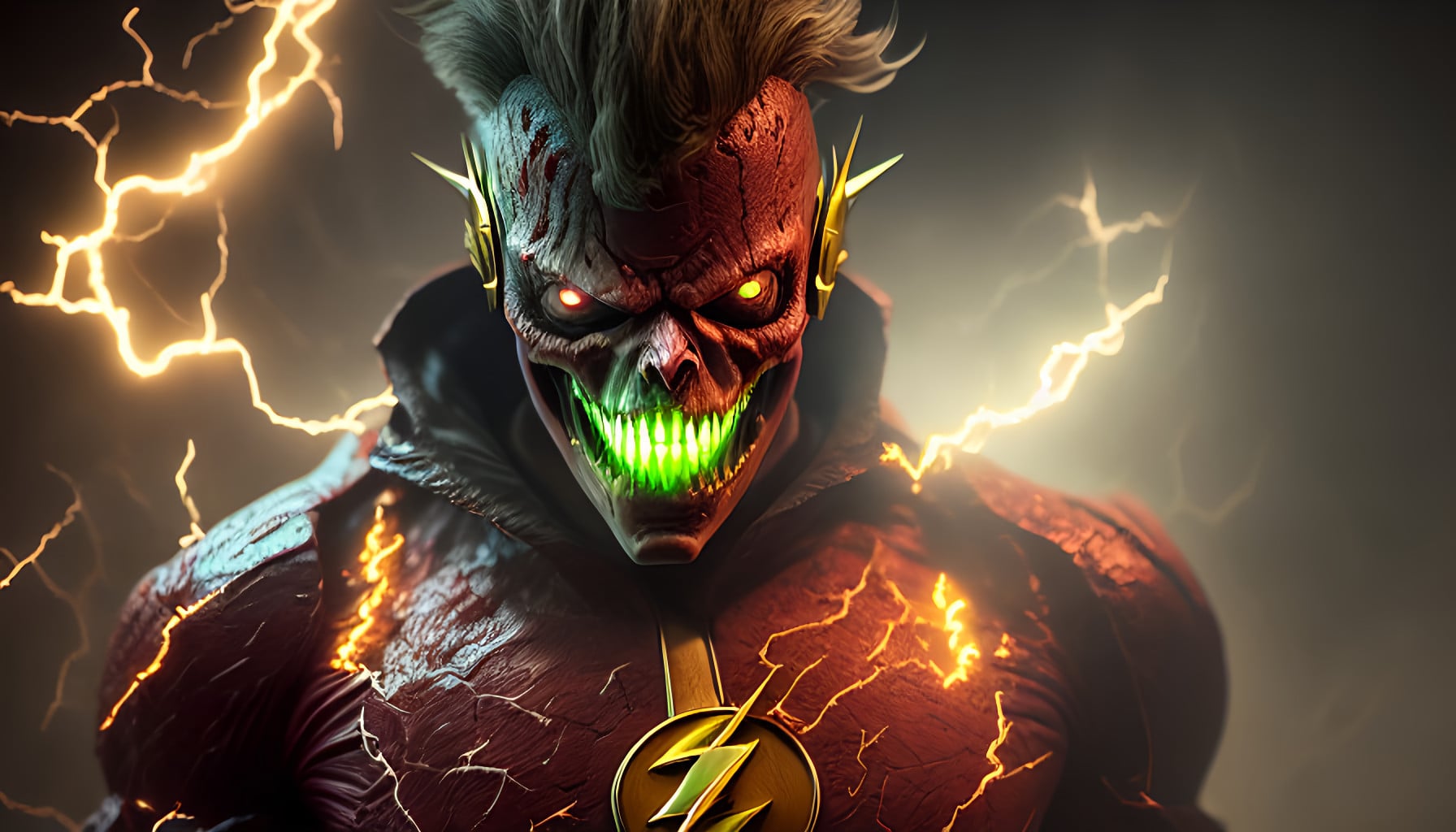 The Flash Zombie (prompt in comment)