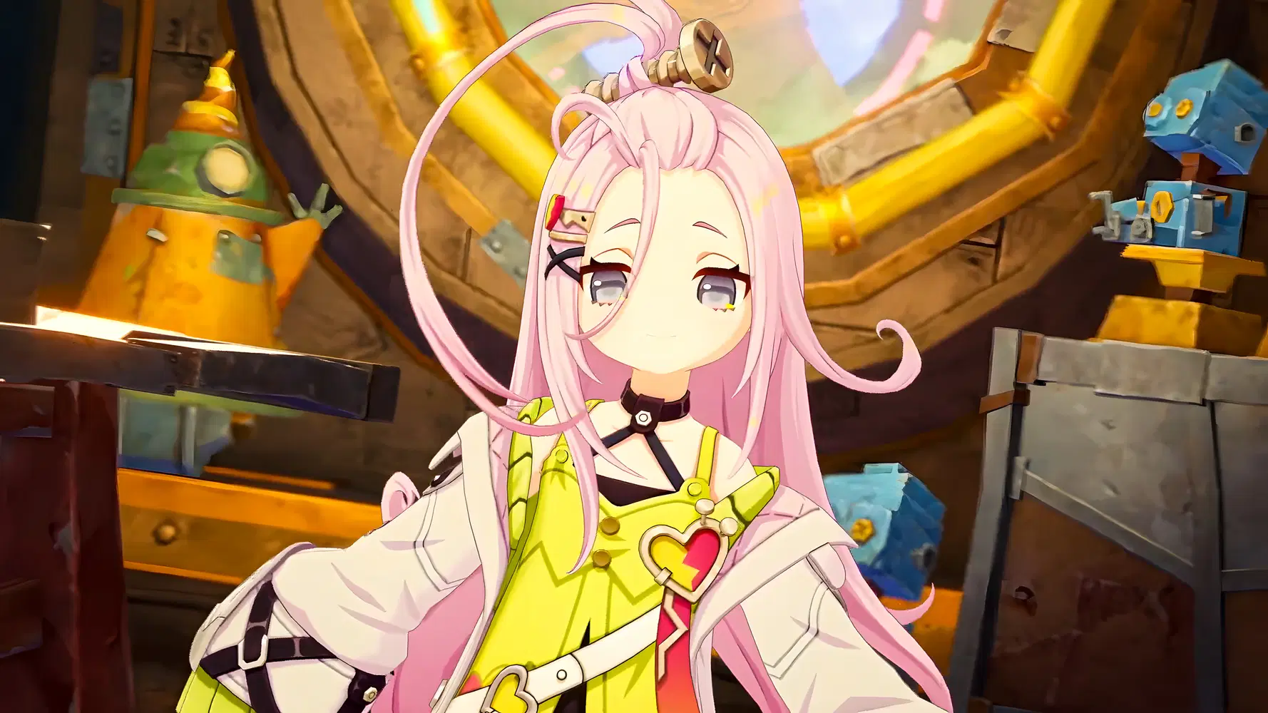 Aino and Sandrone Wallpaper Genshin Impact