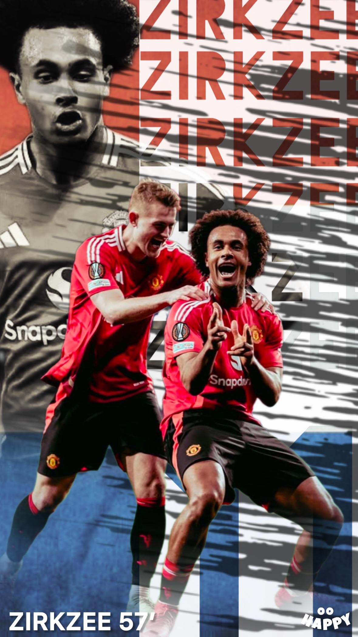 Joshua Zirkzee Goal Wallpaper