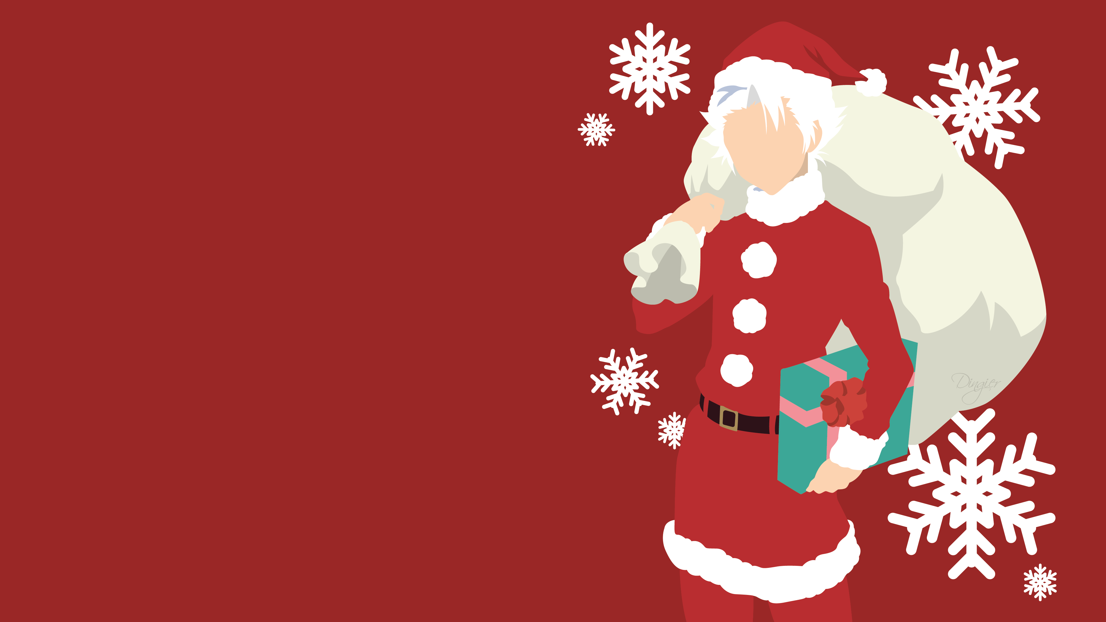 Download Christmas Tōshirō Hitsugaya Anime Bleach Anime Christmas 4k Ultra HD Wallpaper