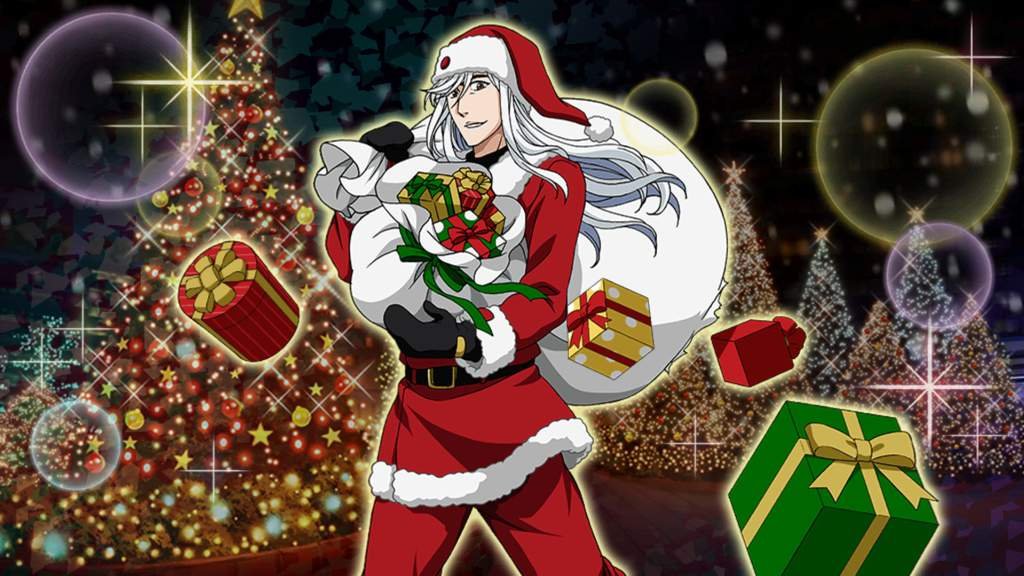 Jushiro Ukitake (Christmas version). Wiki. Bleach Brave Souls Brasil Amino