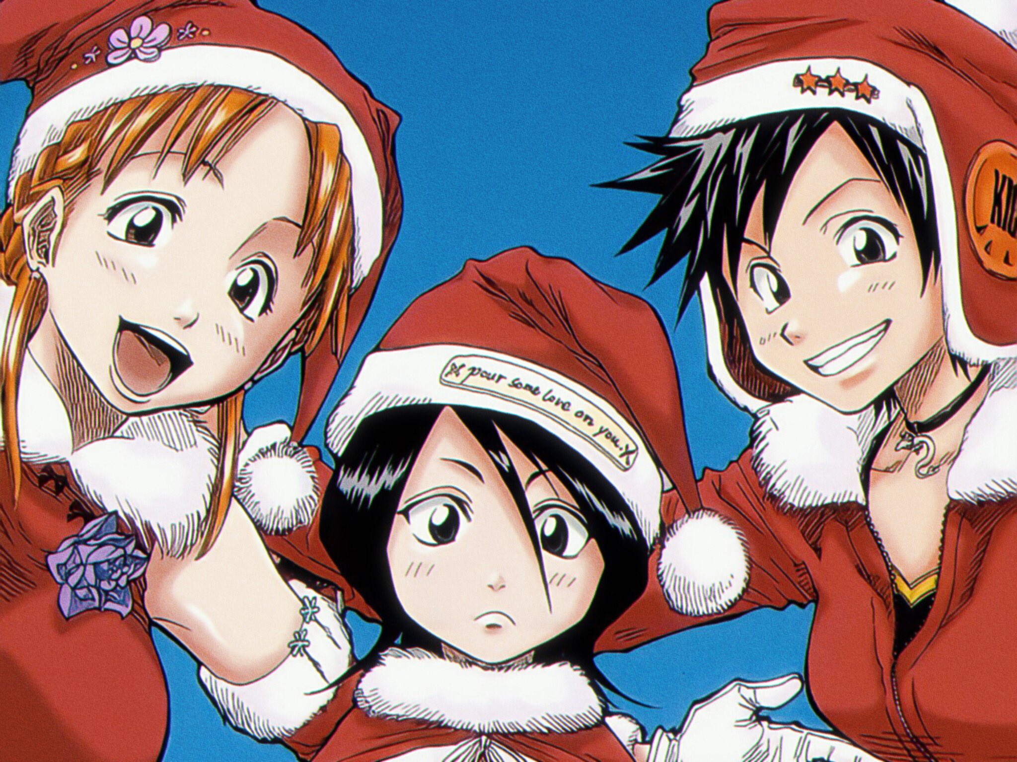 bleach girls archive christmas and happy holidays ❣️