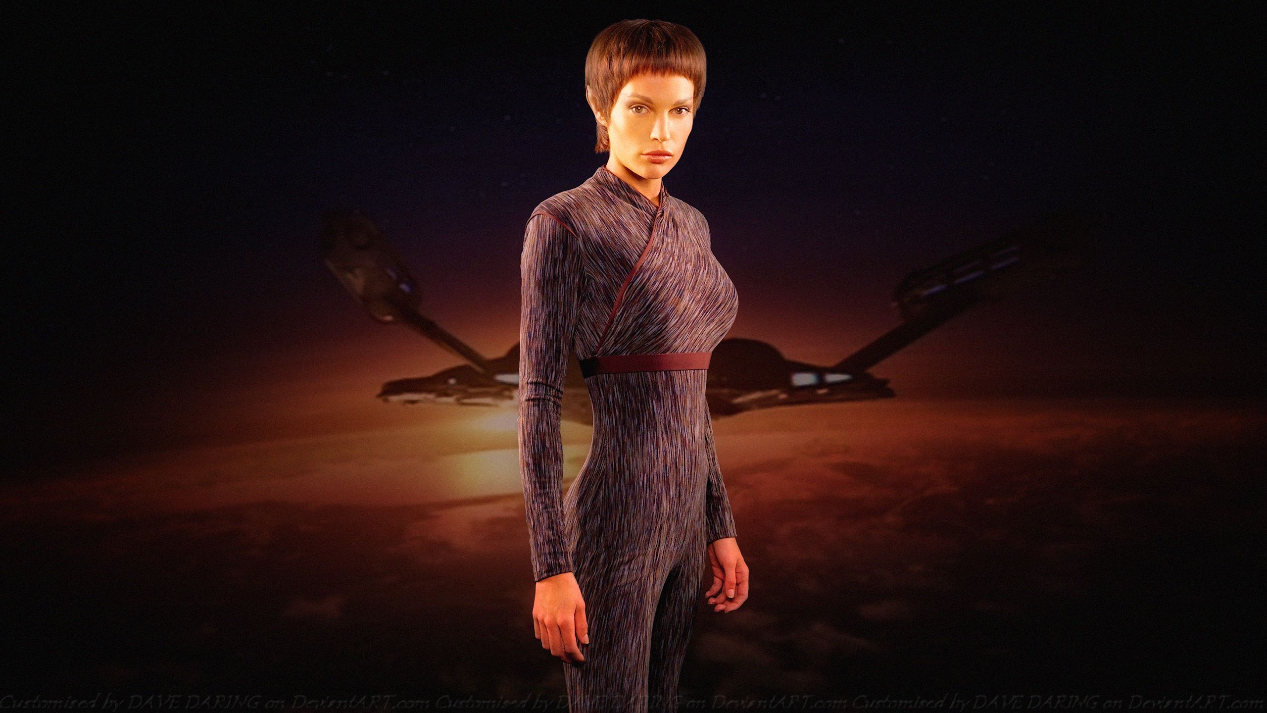 Jolene Blalock as T'Pol in Star Trek: Enterprise