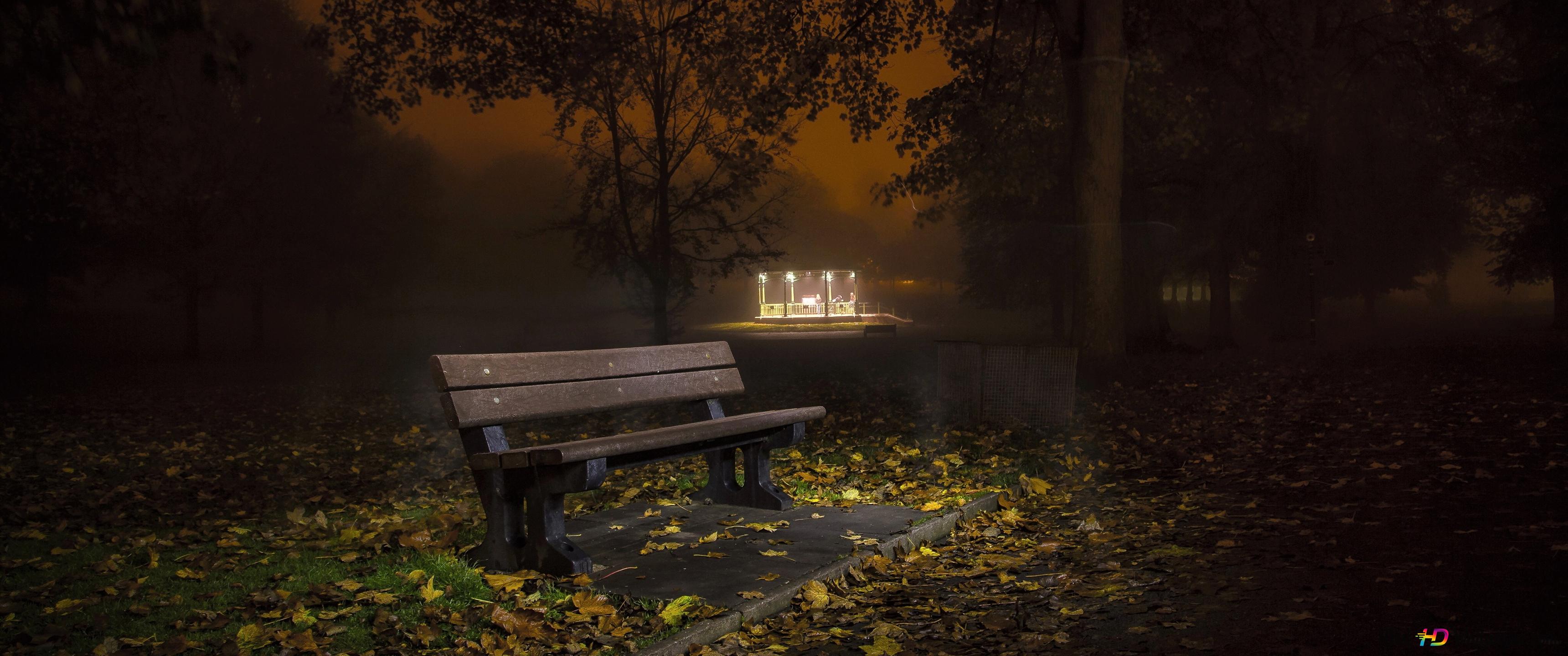 Fall in the Night 4K wallpaper download
