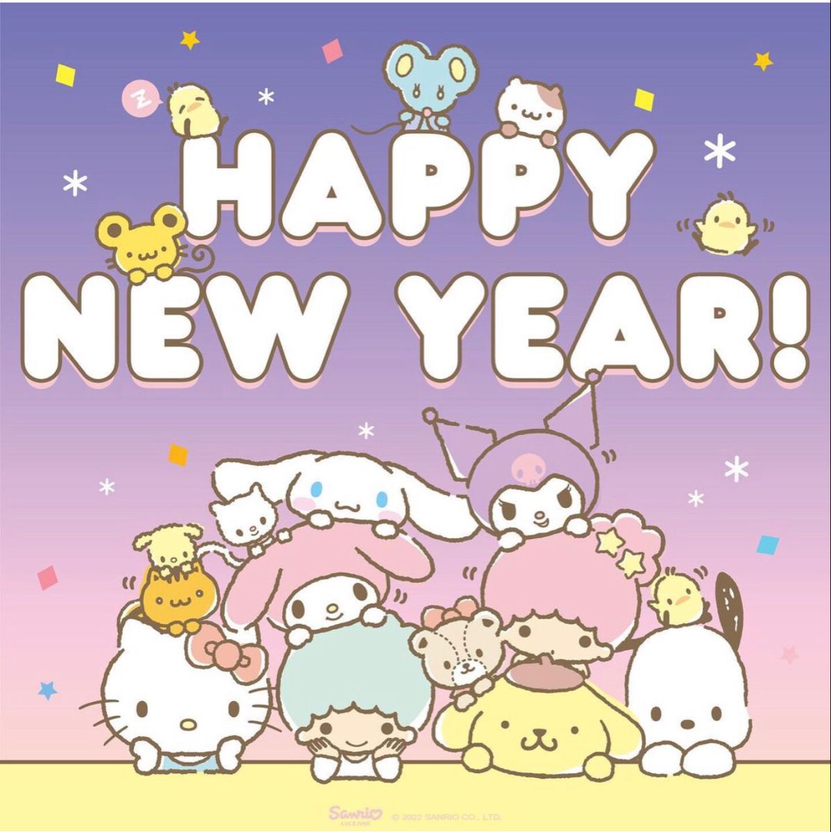 Kawaii Happy New Year Wallpapers - Wallpaper Cave