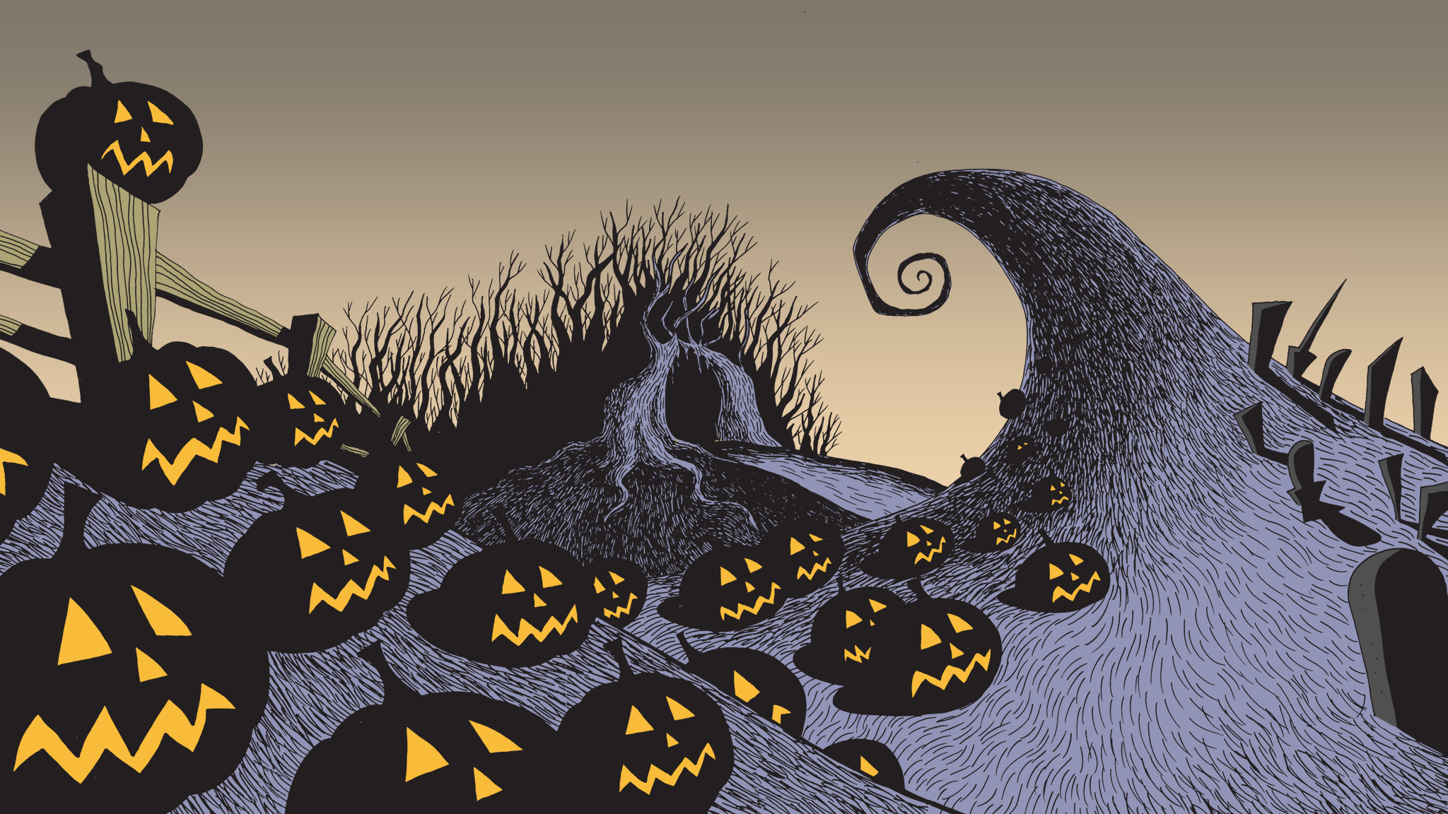 Data Src W Full 6 D 0 229829 Nightmare Before Christmas Drawings Wallpaper & Background Download