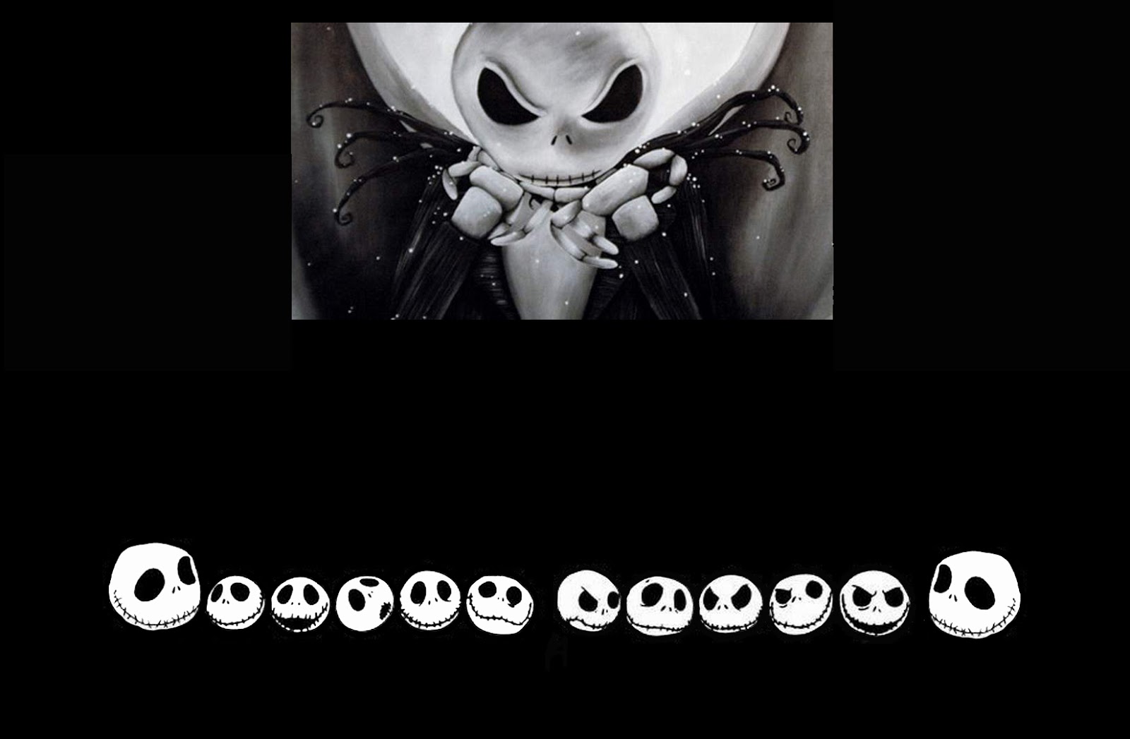 Book Reviews and More: Some Old Nightmare Before Christmas Desktop Background!