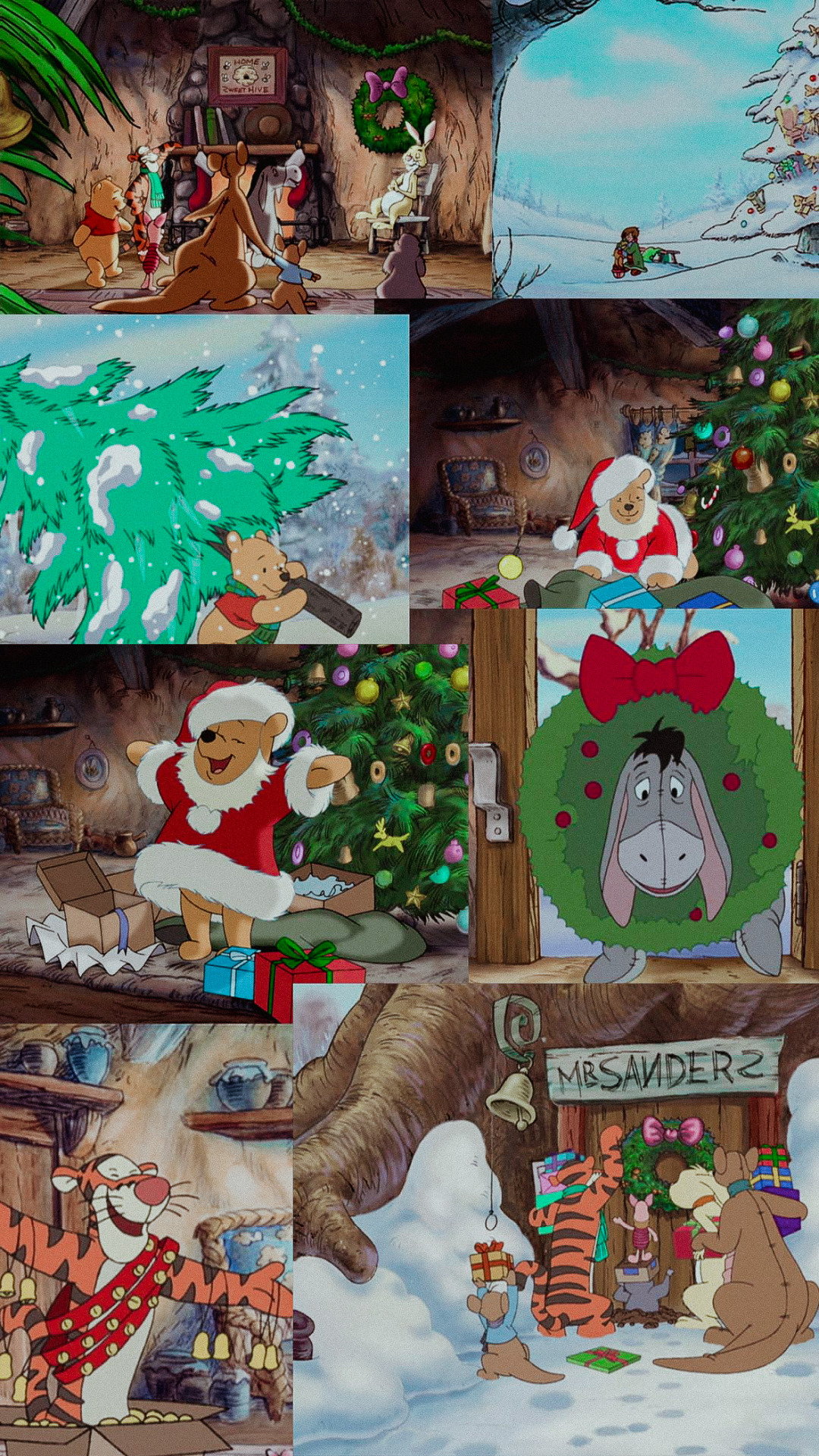 Christmas In Disney Movies Lockscreens Wallpaper
