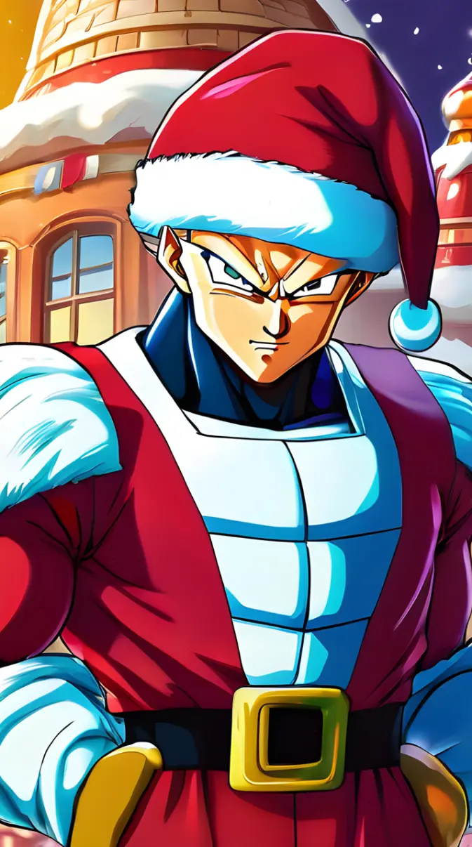 Vegeta Navideño wallpaper