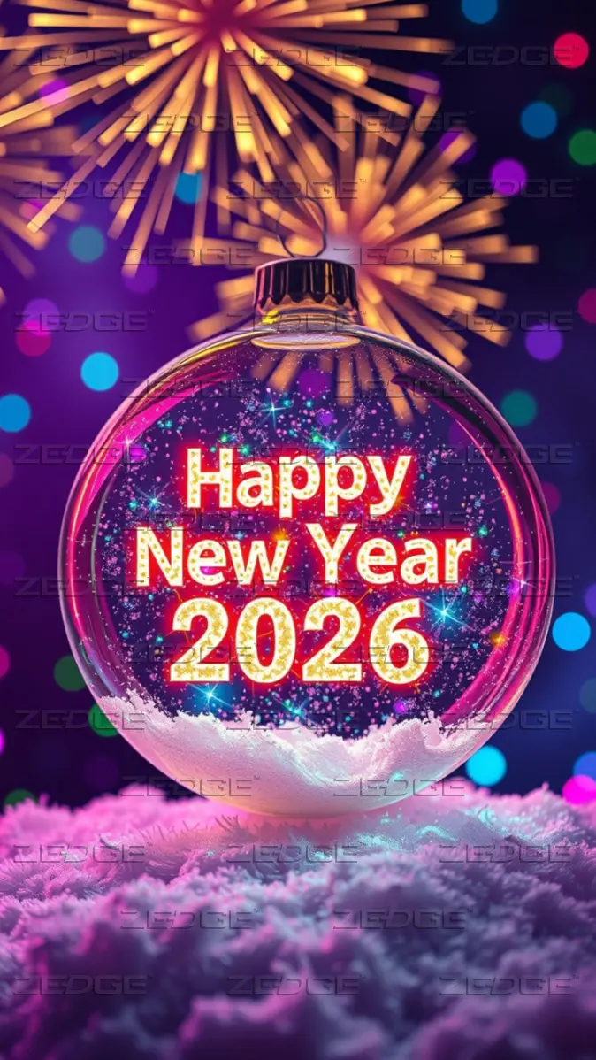 Happy new year 2026 wallpaper