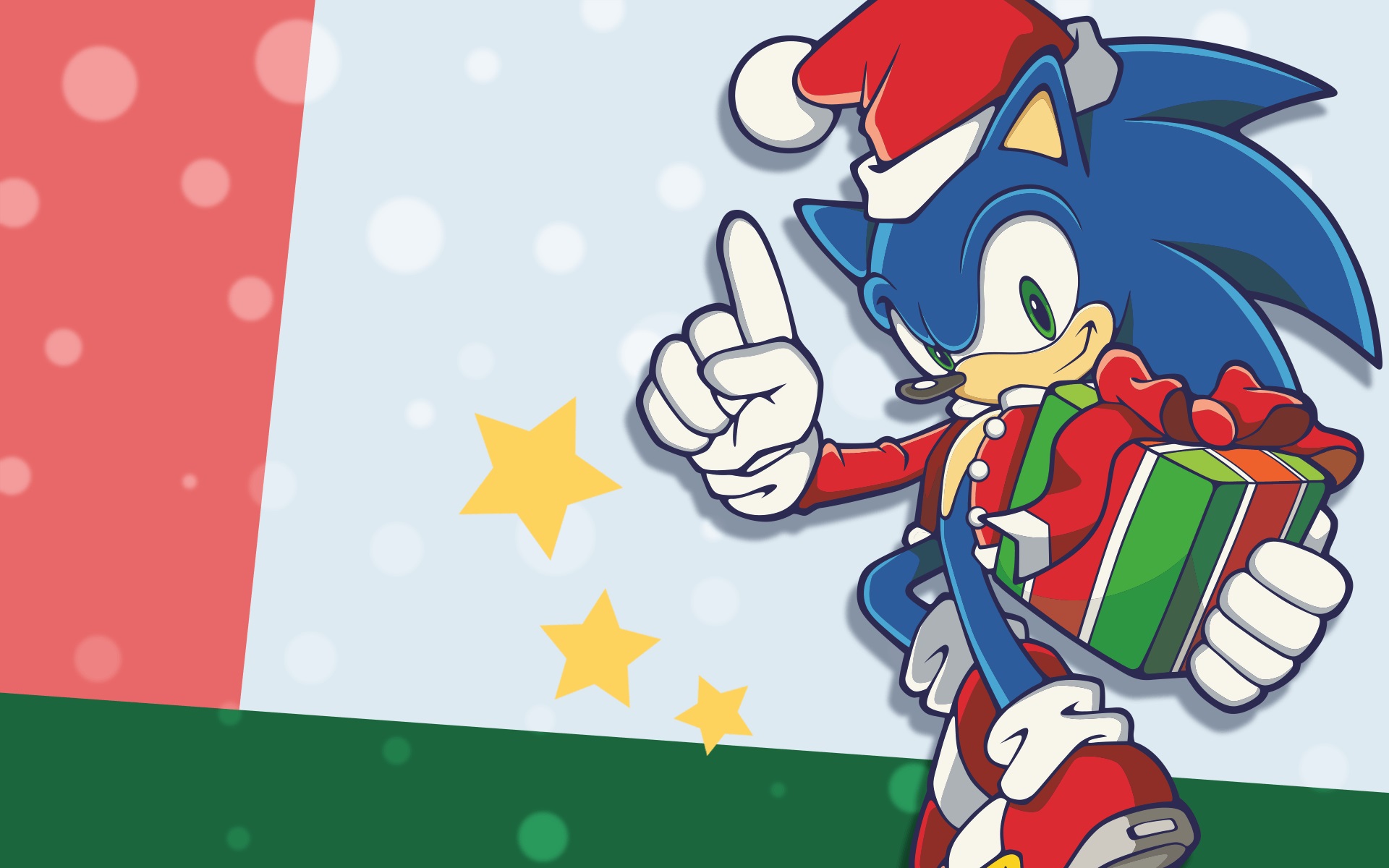 Download Santa Gift Sega Sonic Channel Video Game Sonic Adventure HD Wallpaper