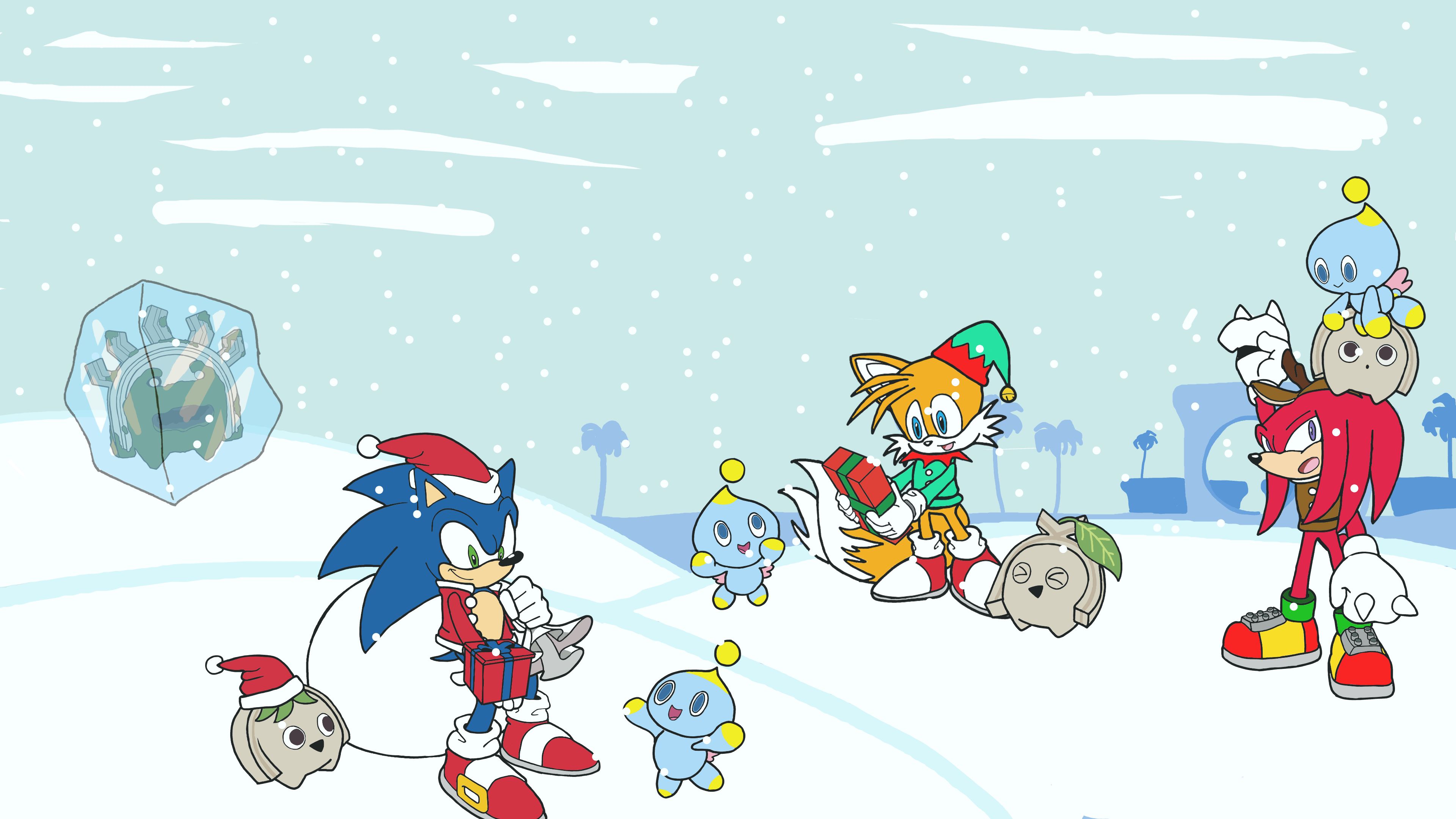 Merry Christmas from Sonic the Hedgehog