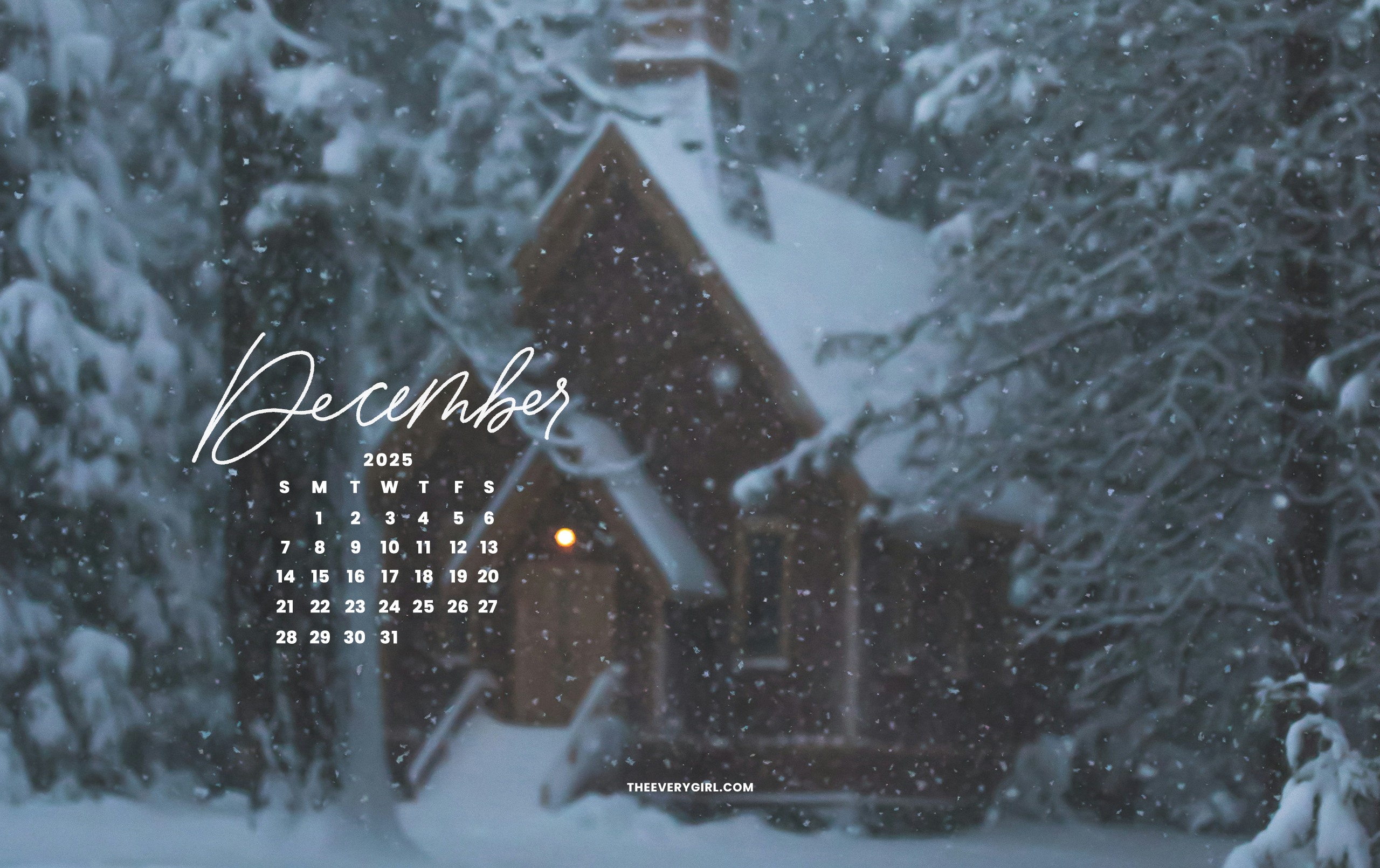 December 2025 Tech Background: Free, Downloadable Holiday Wallpaper!