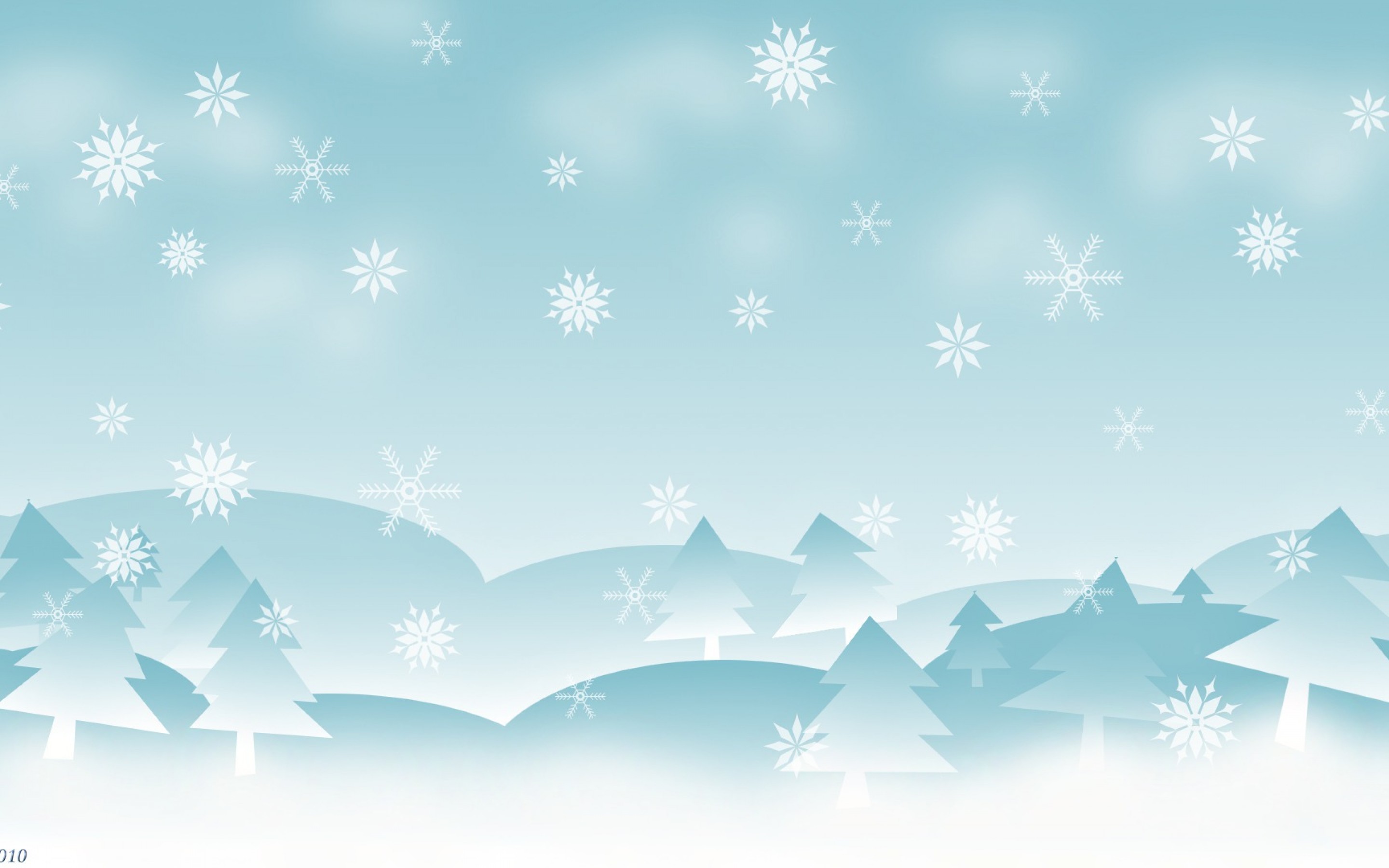 Winter Holiday Wallpaper