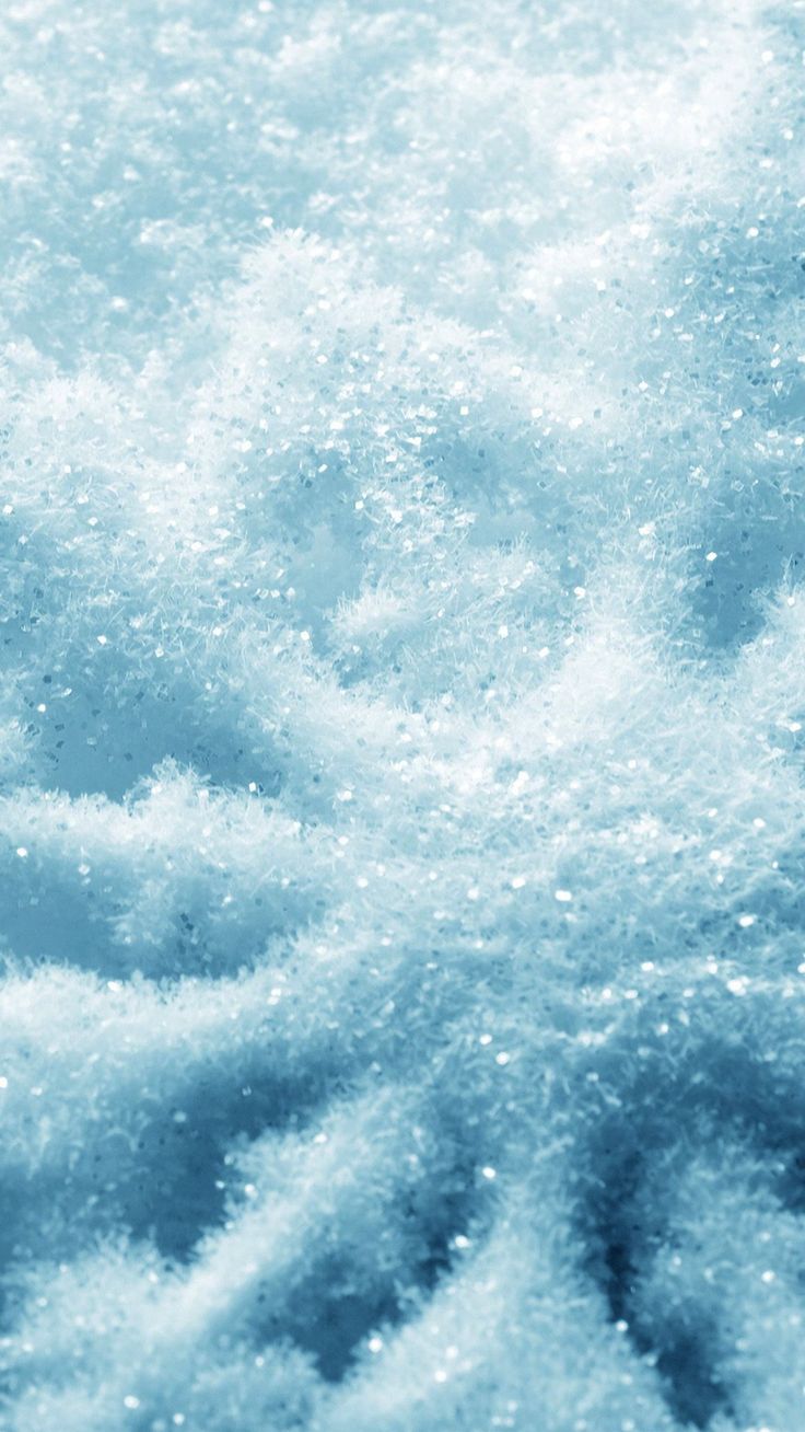 Snow Ice Winter Texture Pattern iPhone 8 Wallpaper