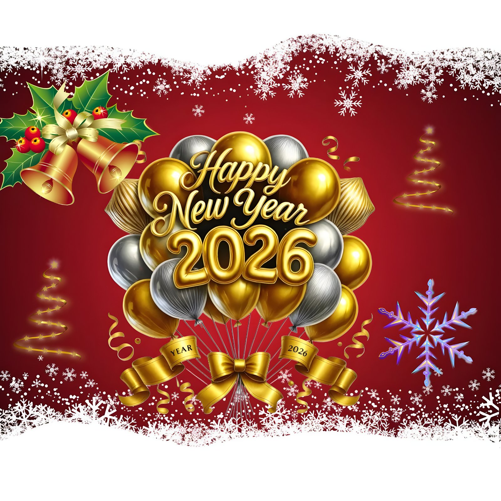 Happy New Year Festive Free High Quality HD Wallpaper (4320x4320) Celebration IPad Portrait Wallpaper