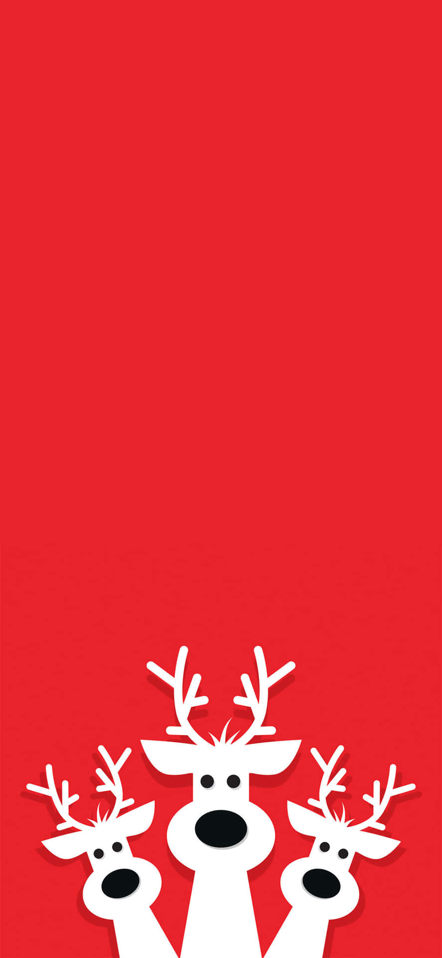 Download Celebrate the Holidays with this red Christmas iPhone Wallpaper