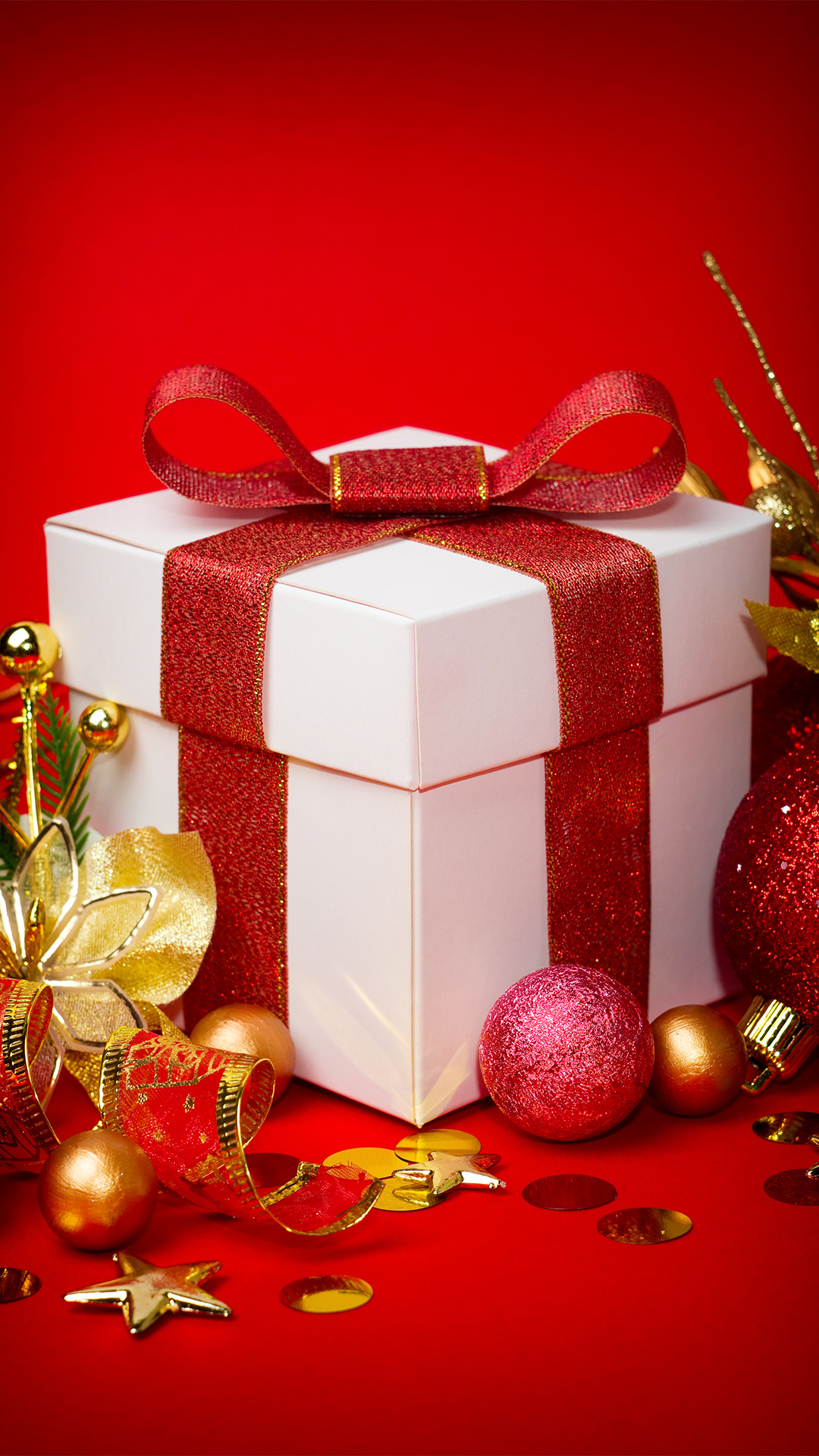 Red Christmas iPhone 6S Plus Wallpaper​-Quality Free Image and Transparent PNG Clipart