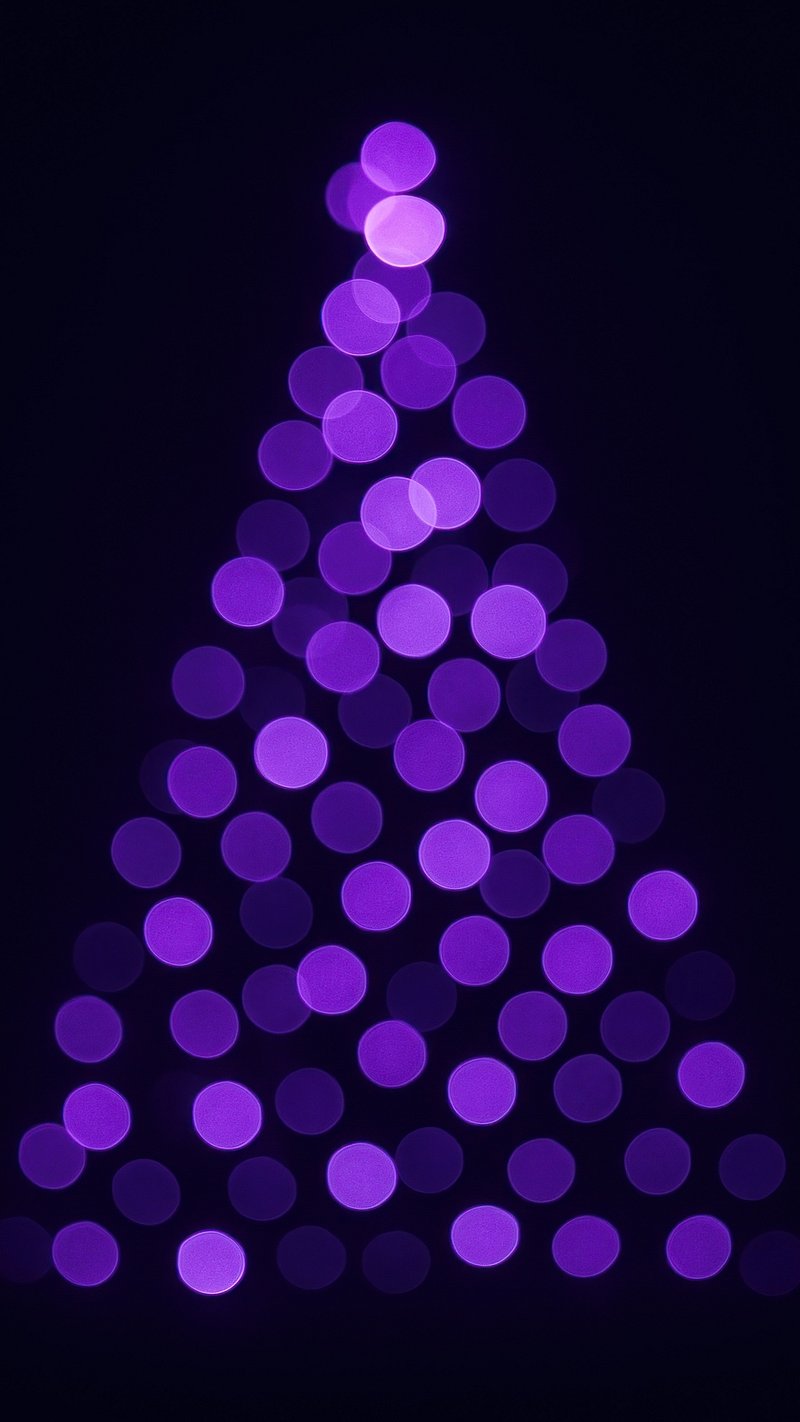 Purple Dark Mobile Wallpaper Image Wallpaper