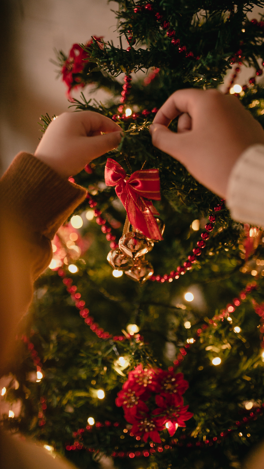 Cute Christmas iPhone Wallpaper Background (EASY DOWNLOAD)