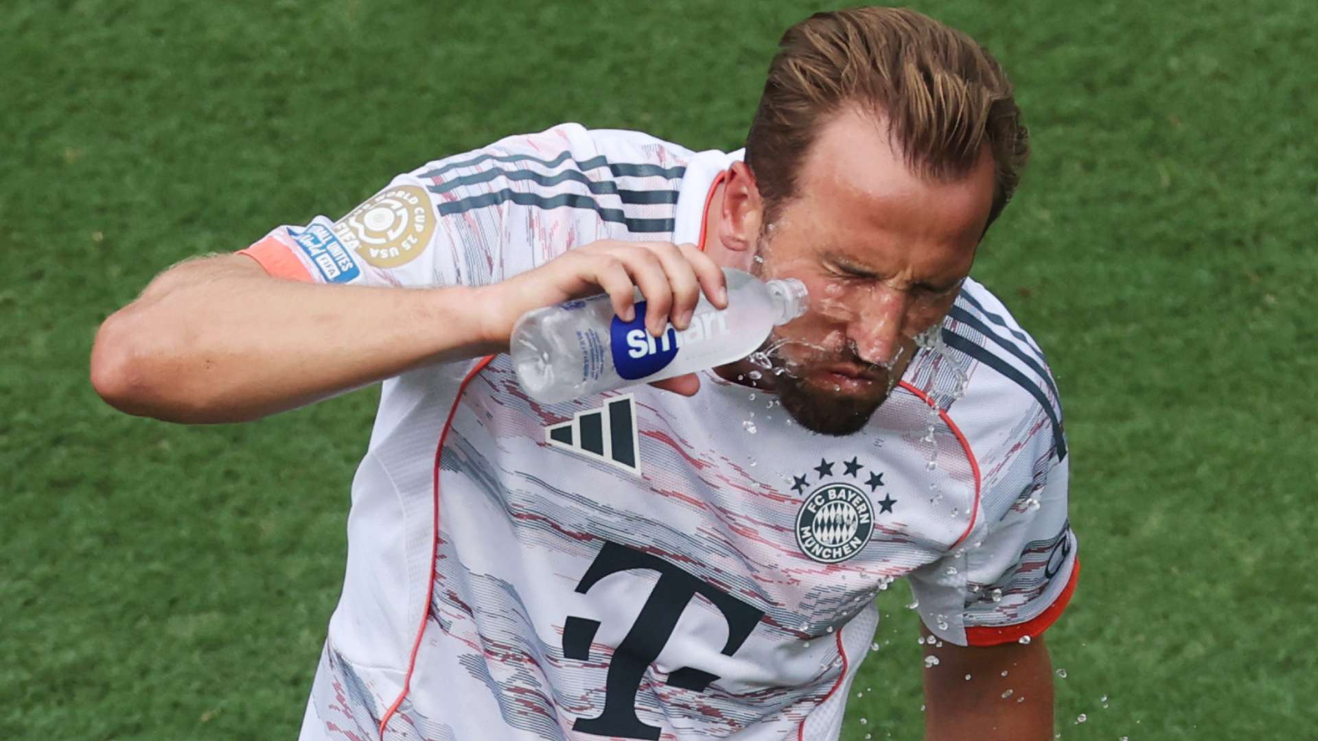 Harry Kane Gets Drenched! Bayern Munich Star Sends Out Message After Kicking Off Pre Season With Rain Soaked Win Over Lyon. Goal.com English Qatar