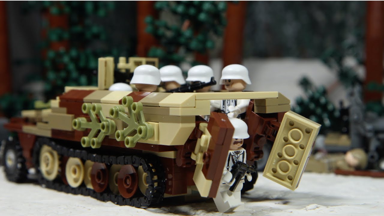 Lego Battle of the Bulge War II Stopmotion