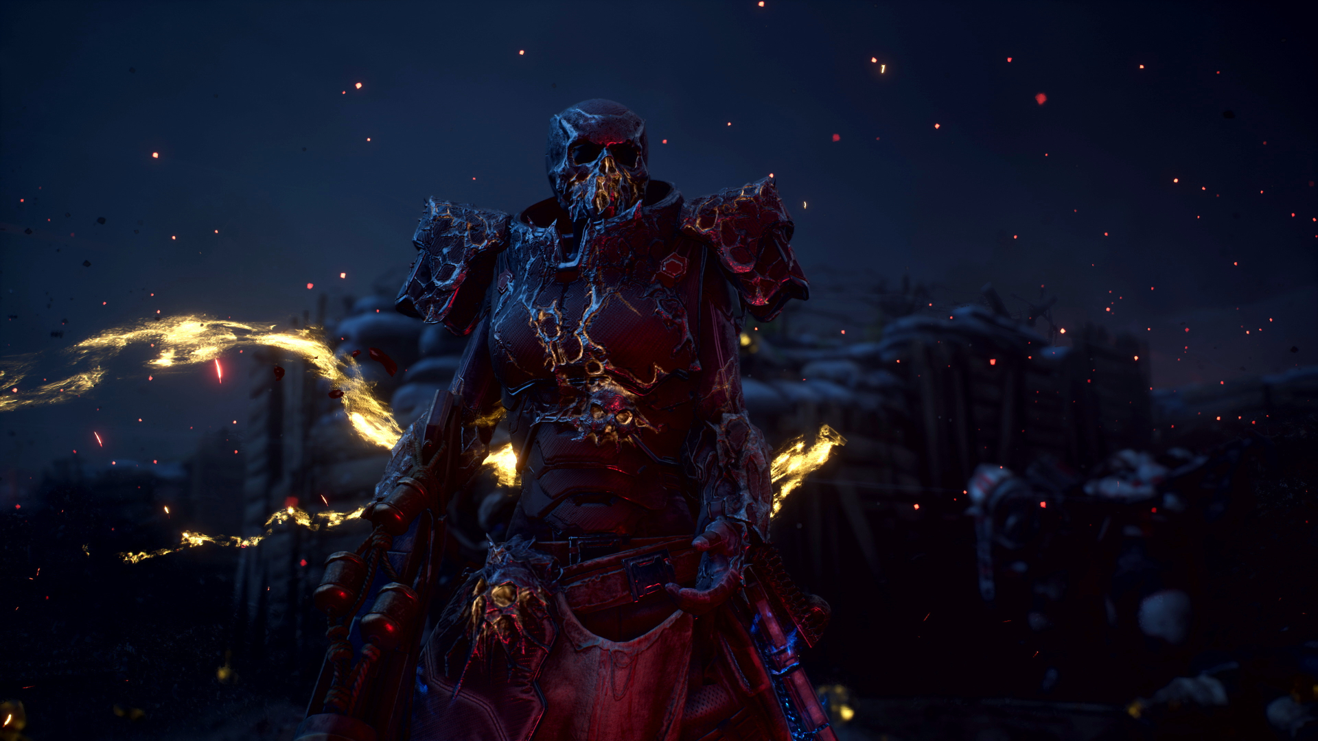 Outriders Skeleton Warrior HD Outriders Wallpaper