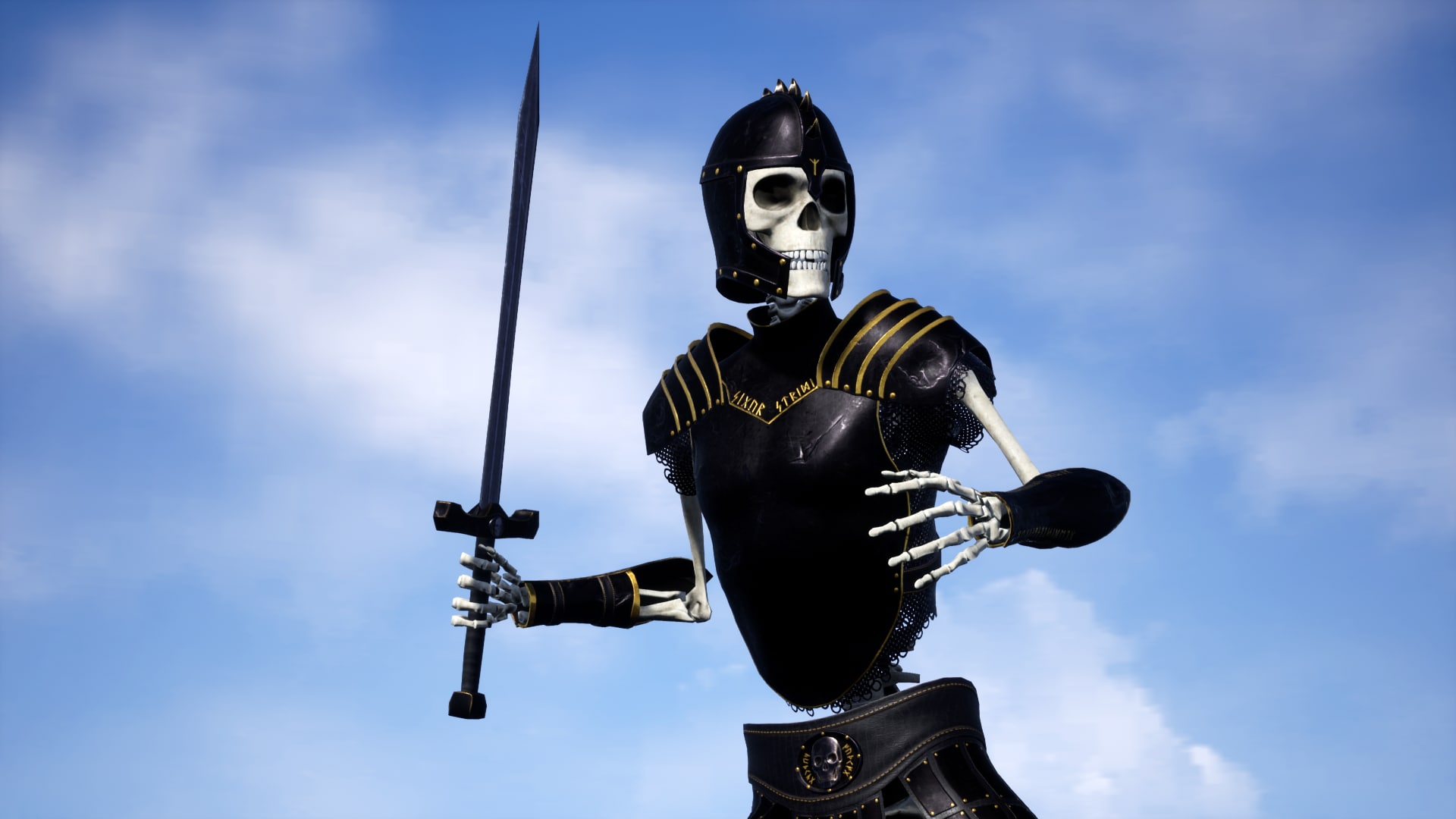 Skeleton Warrior in Characters