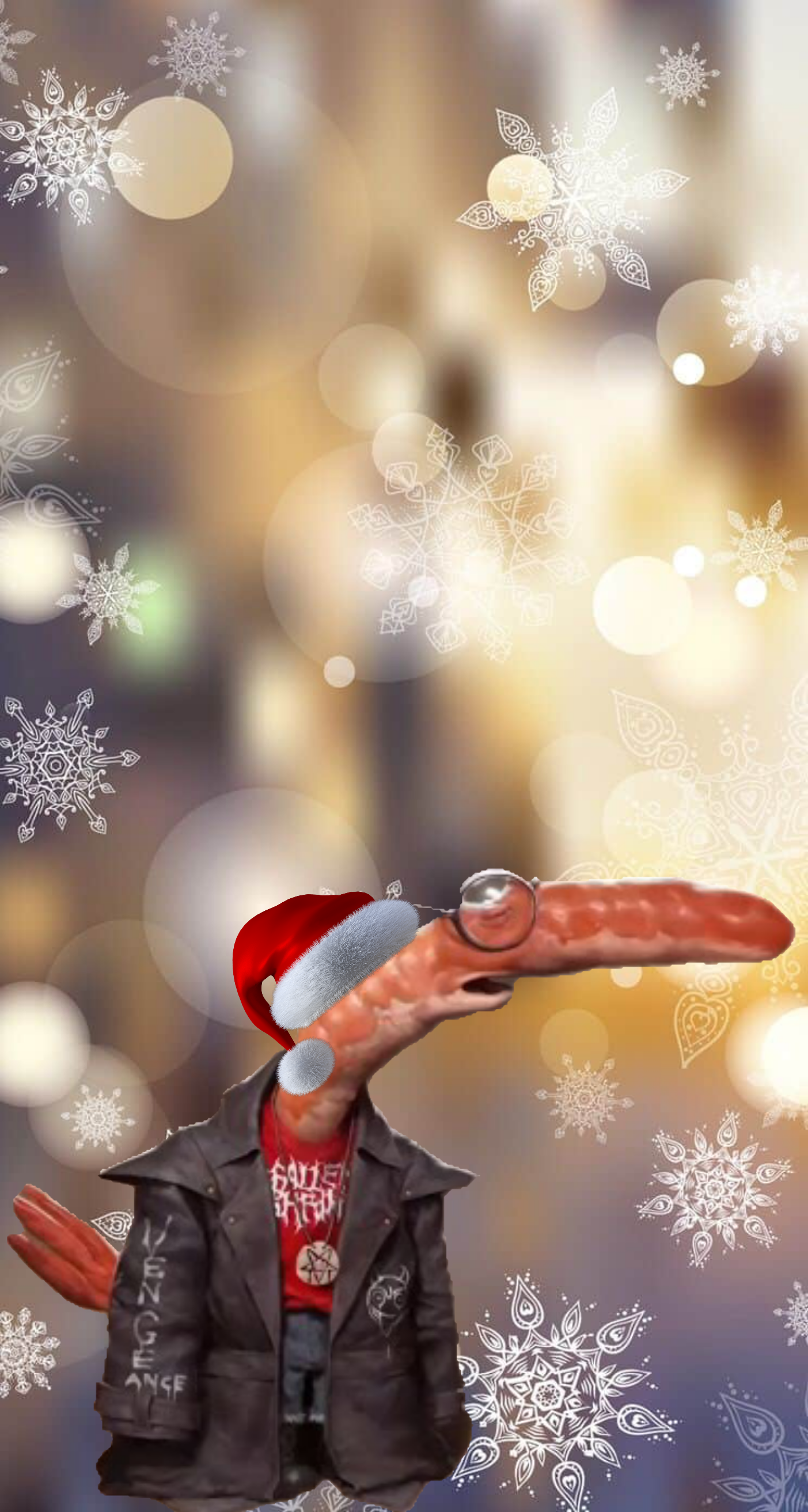 Wallpaper I made to be festive