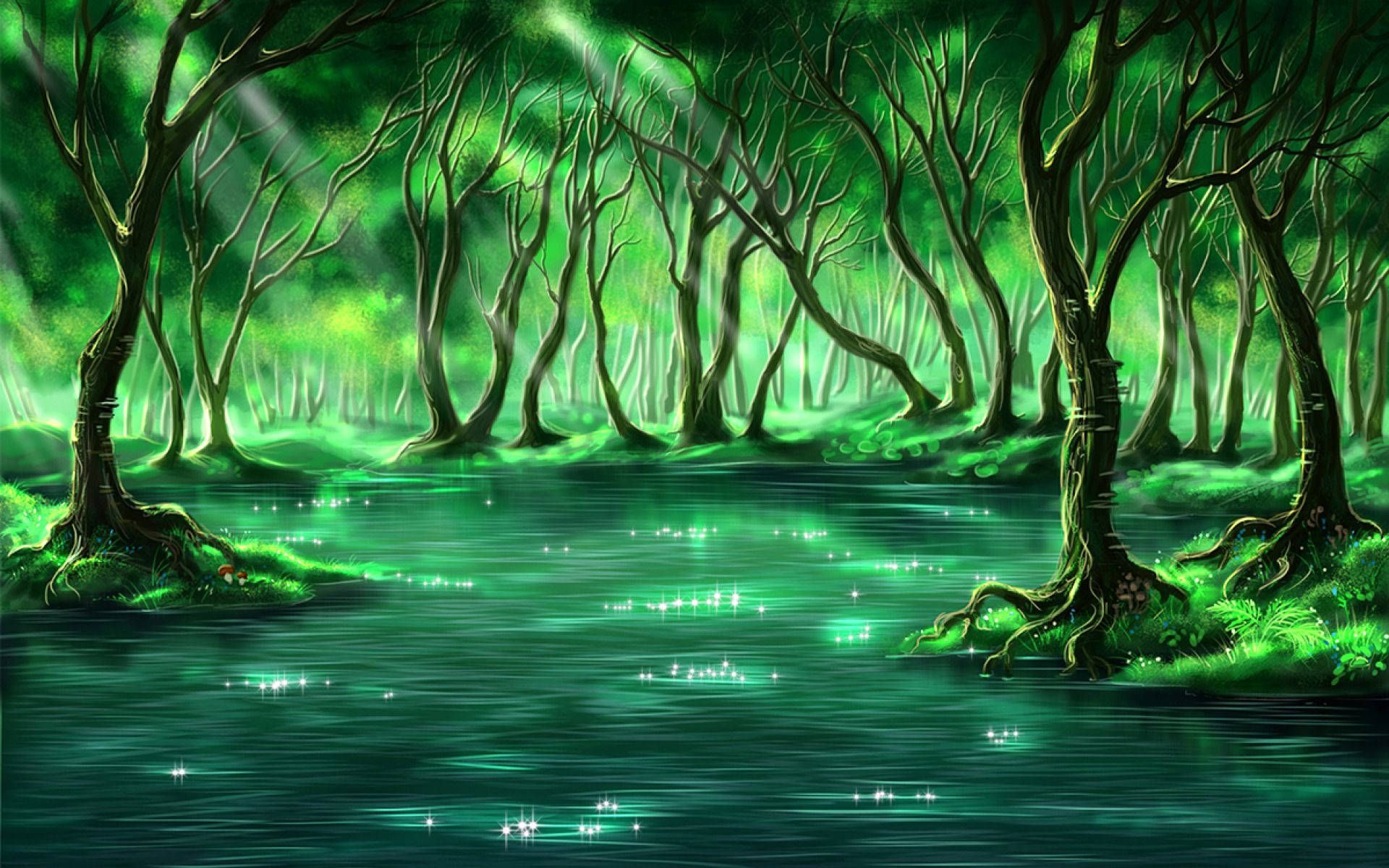 Green Magic Wallpaper, HD Green Magic Background on WallpaperBat