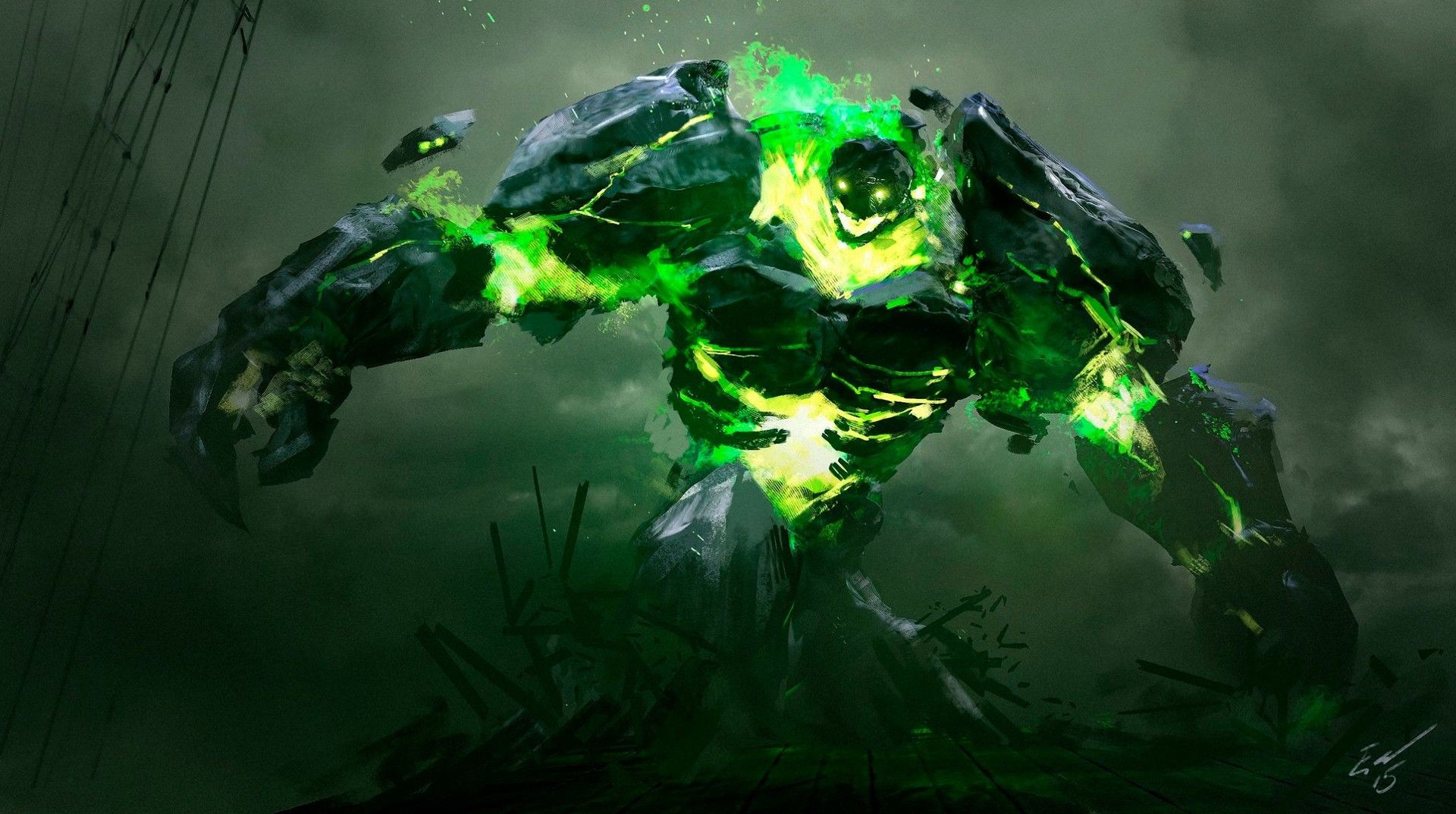 Green Magic Wallpaper, HD Green Magic Background on WallpaperBat