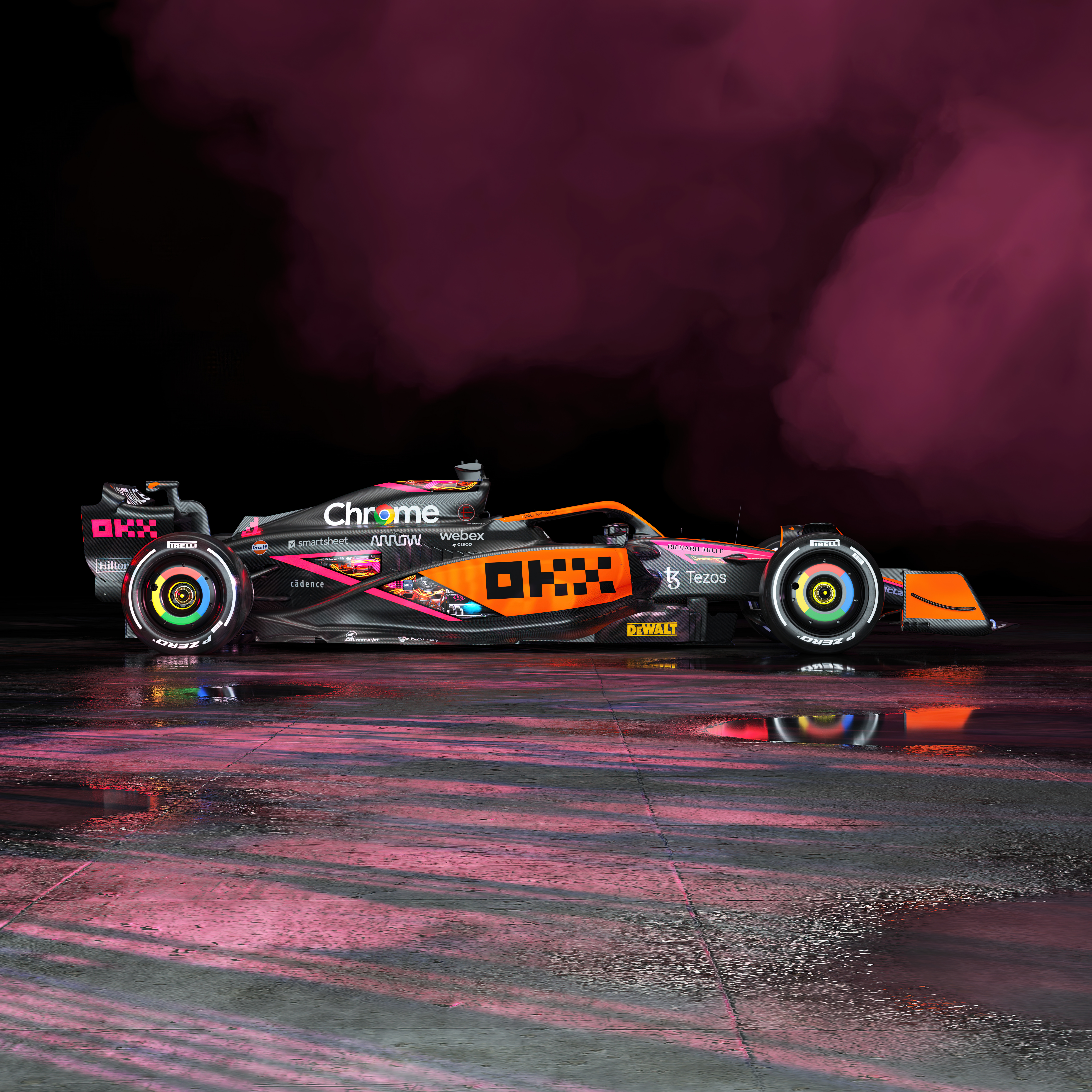 McLaren's F1 livery to celebrate the return of Asian races
