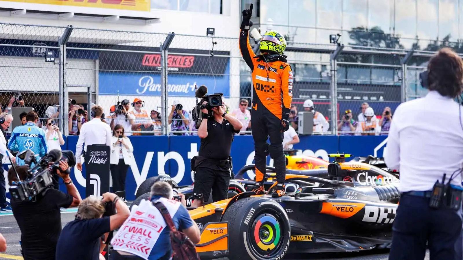 Max Verstappen delivers Lando Norris prediction as McLaren seal huge win in Miami