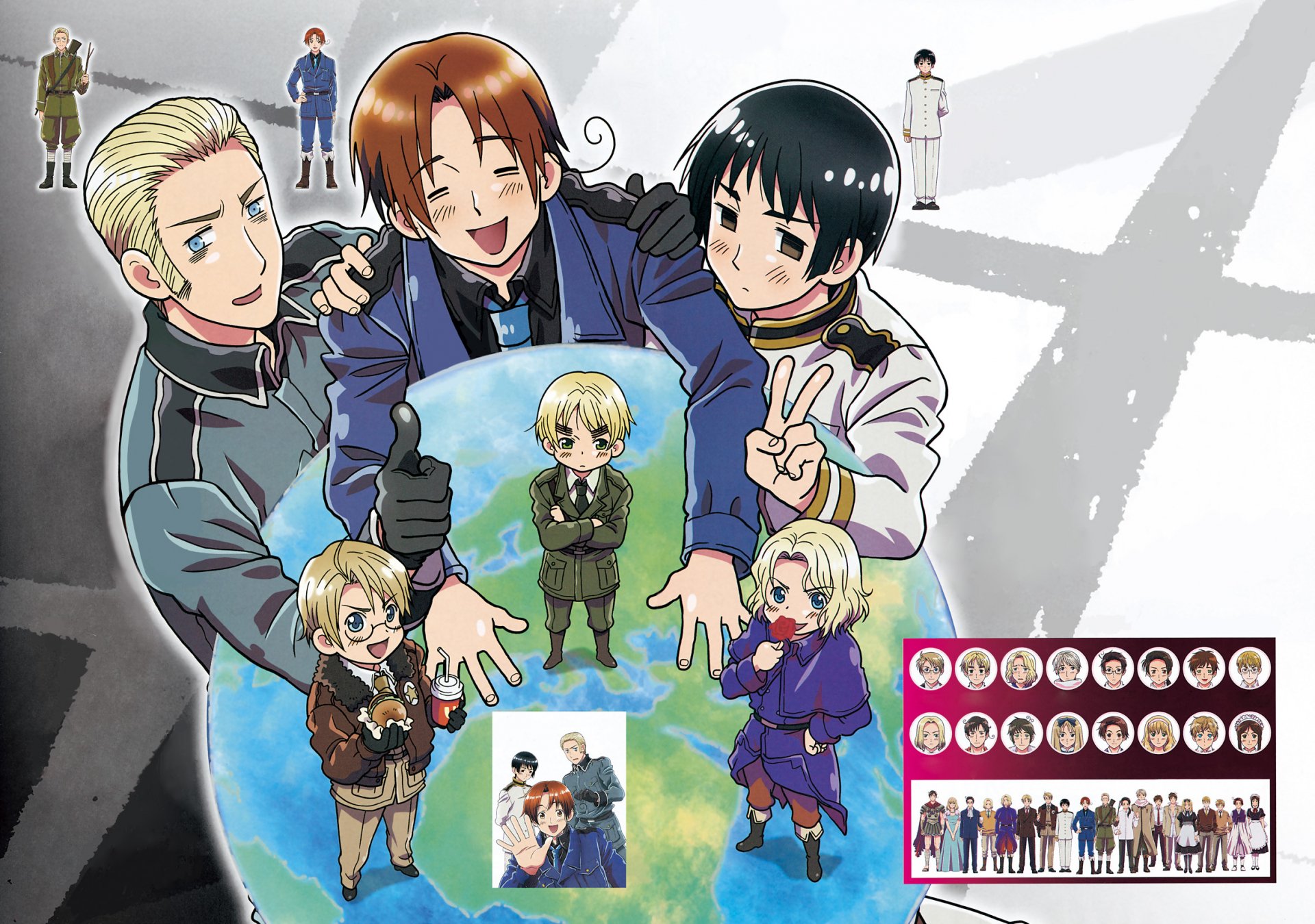 Hetalia Axis Powers HD Anime Wallpaper Showcase