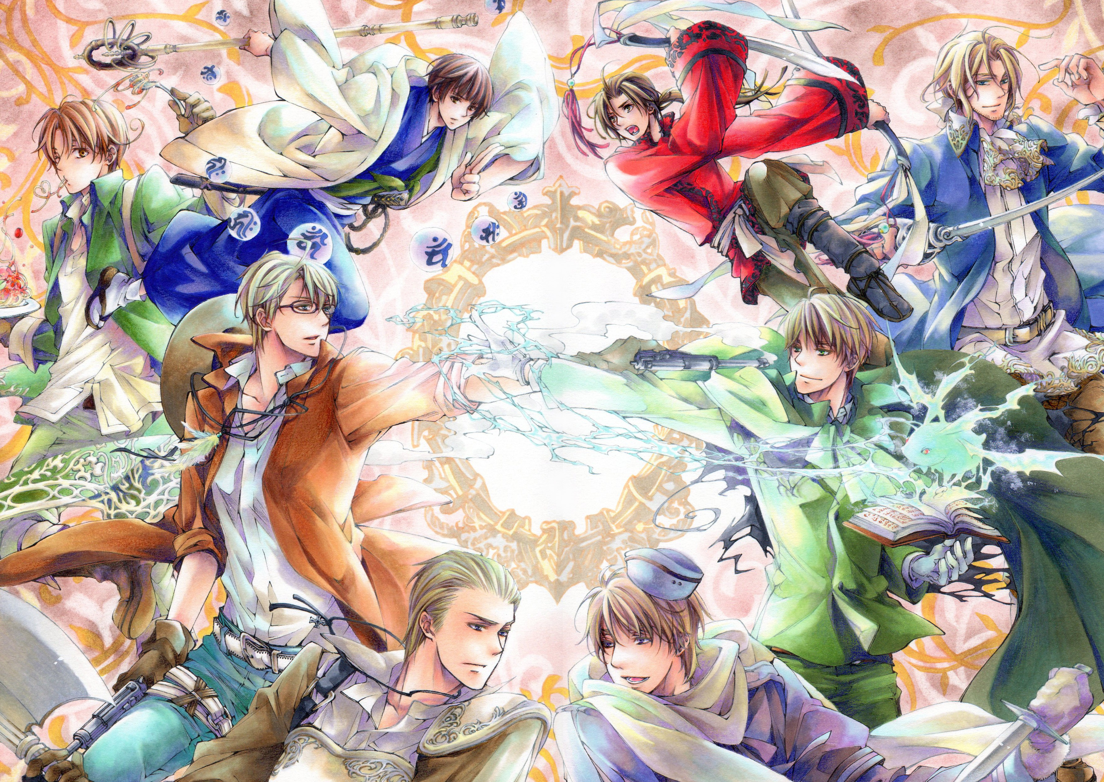 axis, Powers, Hetalia Wallpaper HD / Desktop and Mobile Background