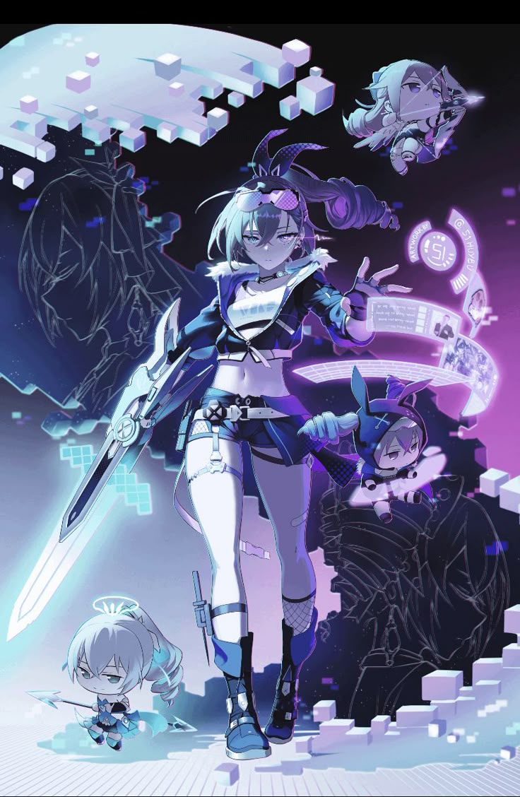 Honkai: Star Rail. Silver wolf wallpaper, Silver wolf, Anime