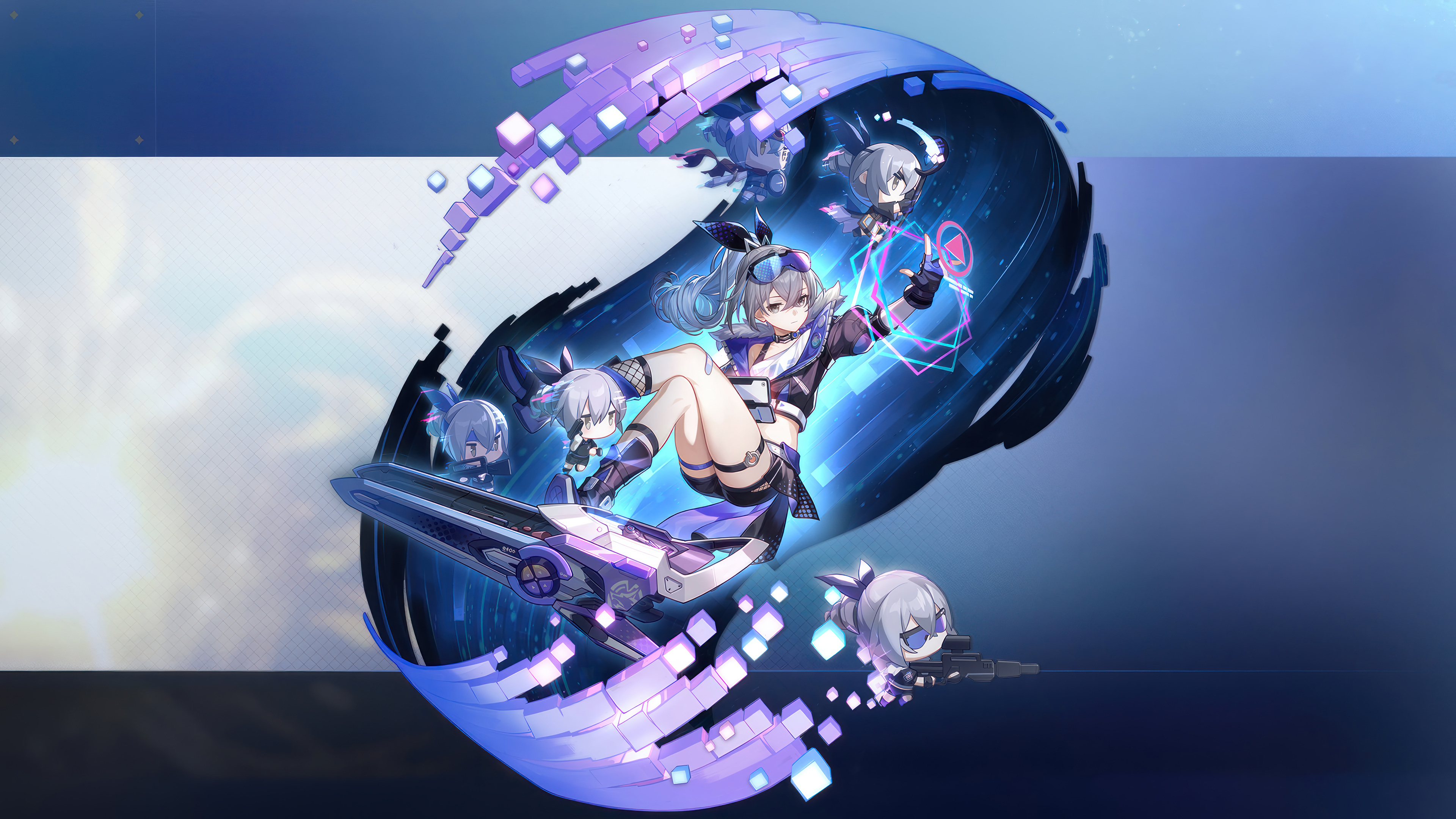 Silver Wolf Honkai Star Rail Wallpaper 4K HD PC k