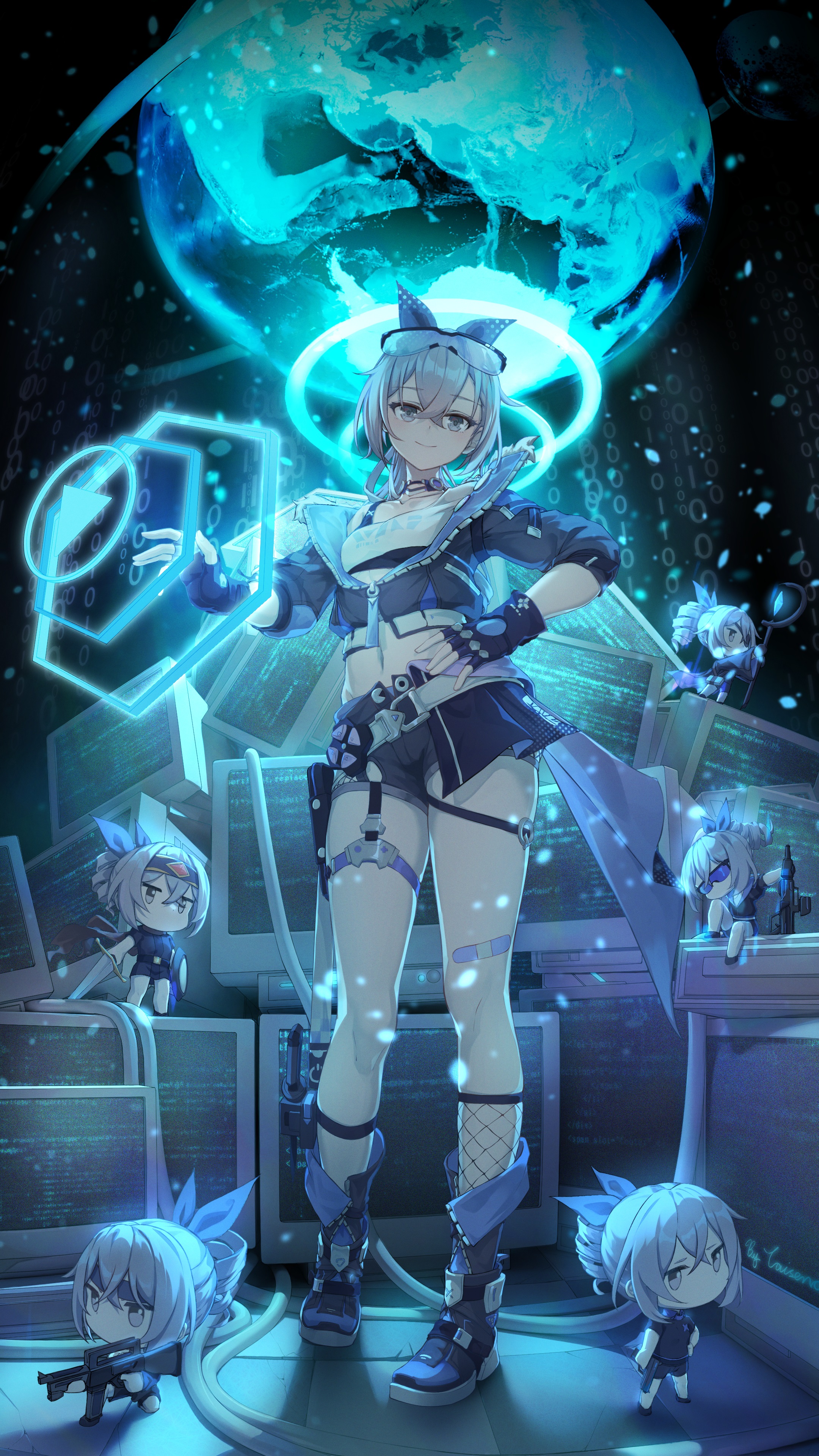 Silver Wolf Star Rail Anime Image Board