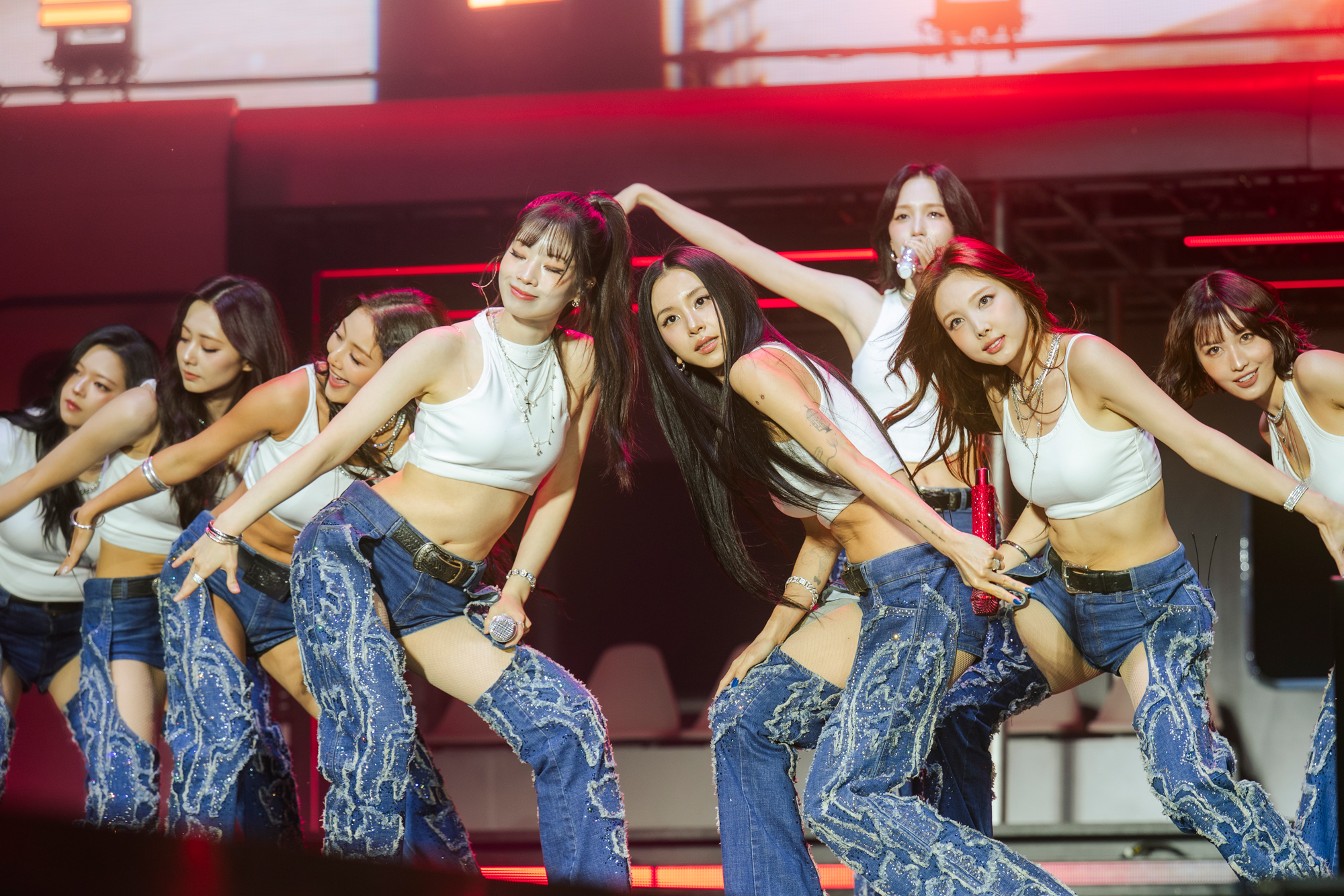 TWICE at the 2025 Lollapalooza in Chicago
