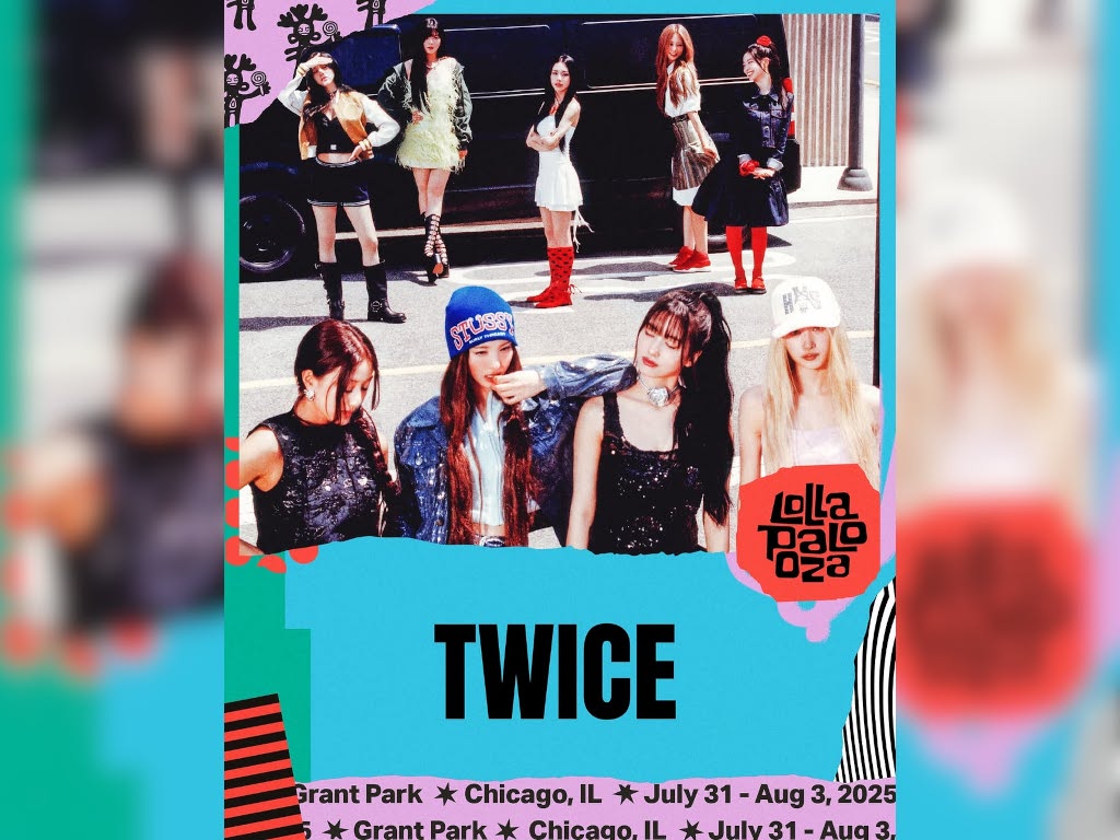 Let's Goooooo! TWICE announced as Lollapalooza 2025 headliners Life Singapore
