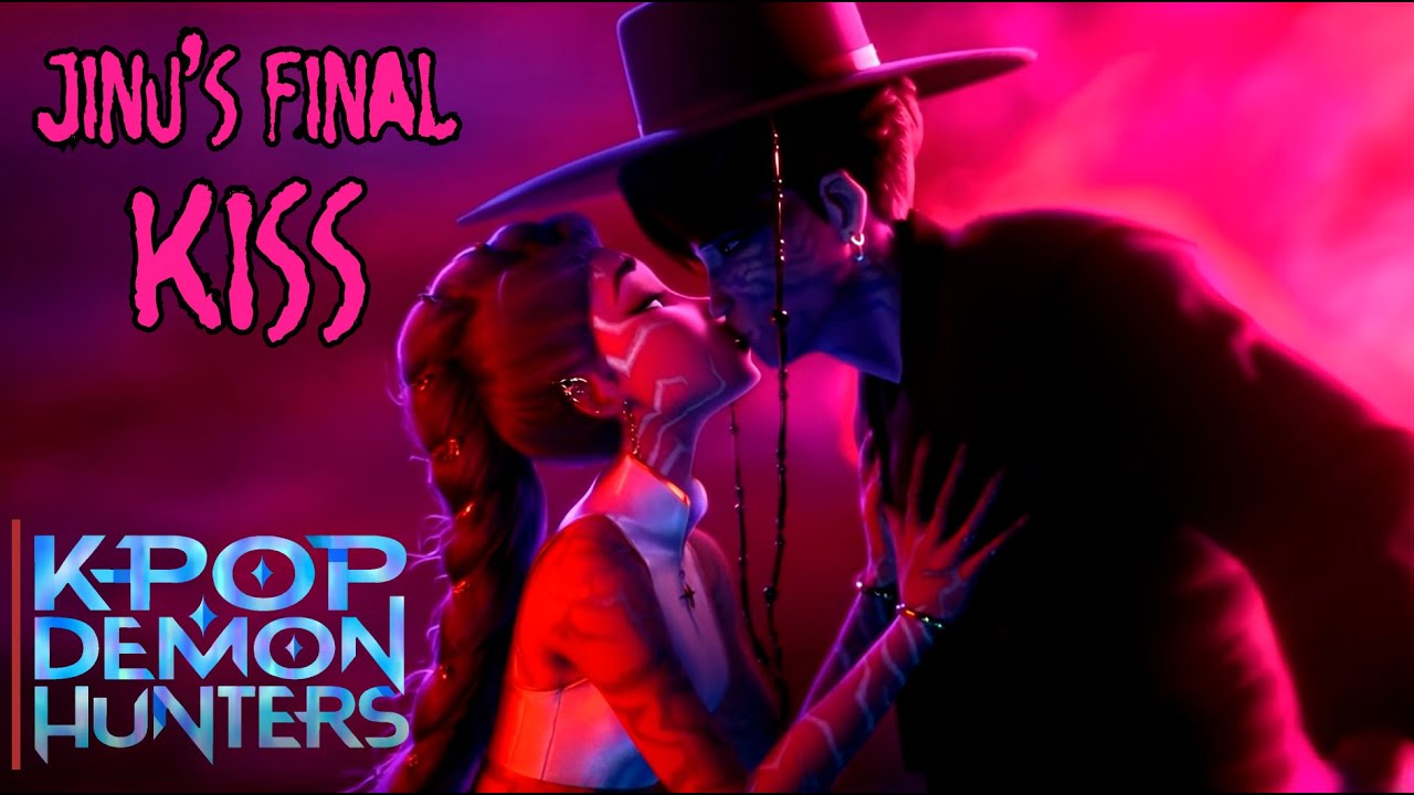 KPop Demon Hunters. Jinu’s Final Kiss with Rumi