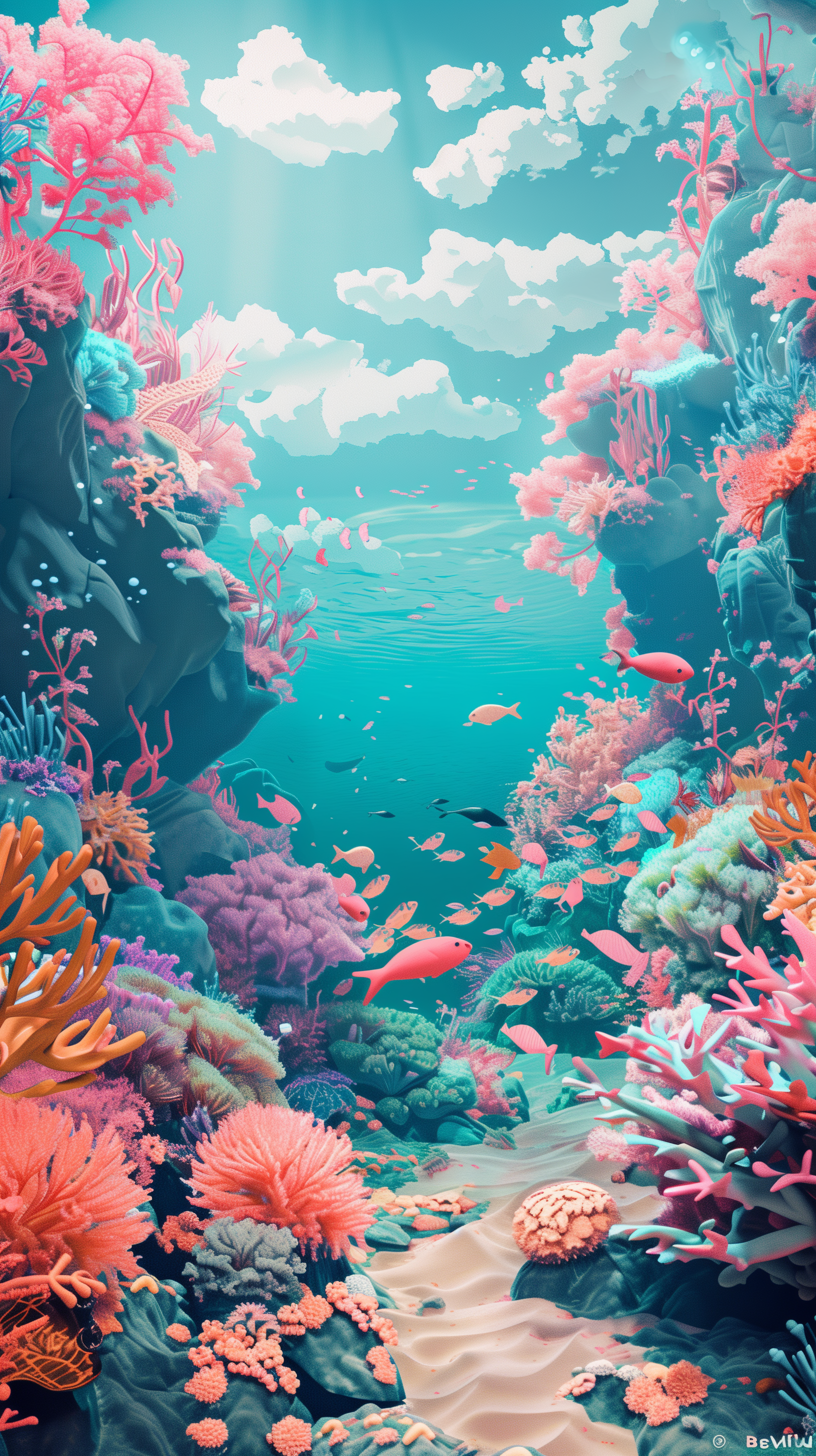 Underwater Phone Wallpaper
