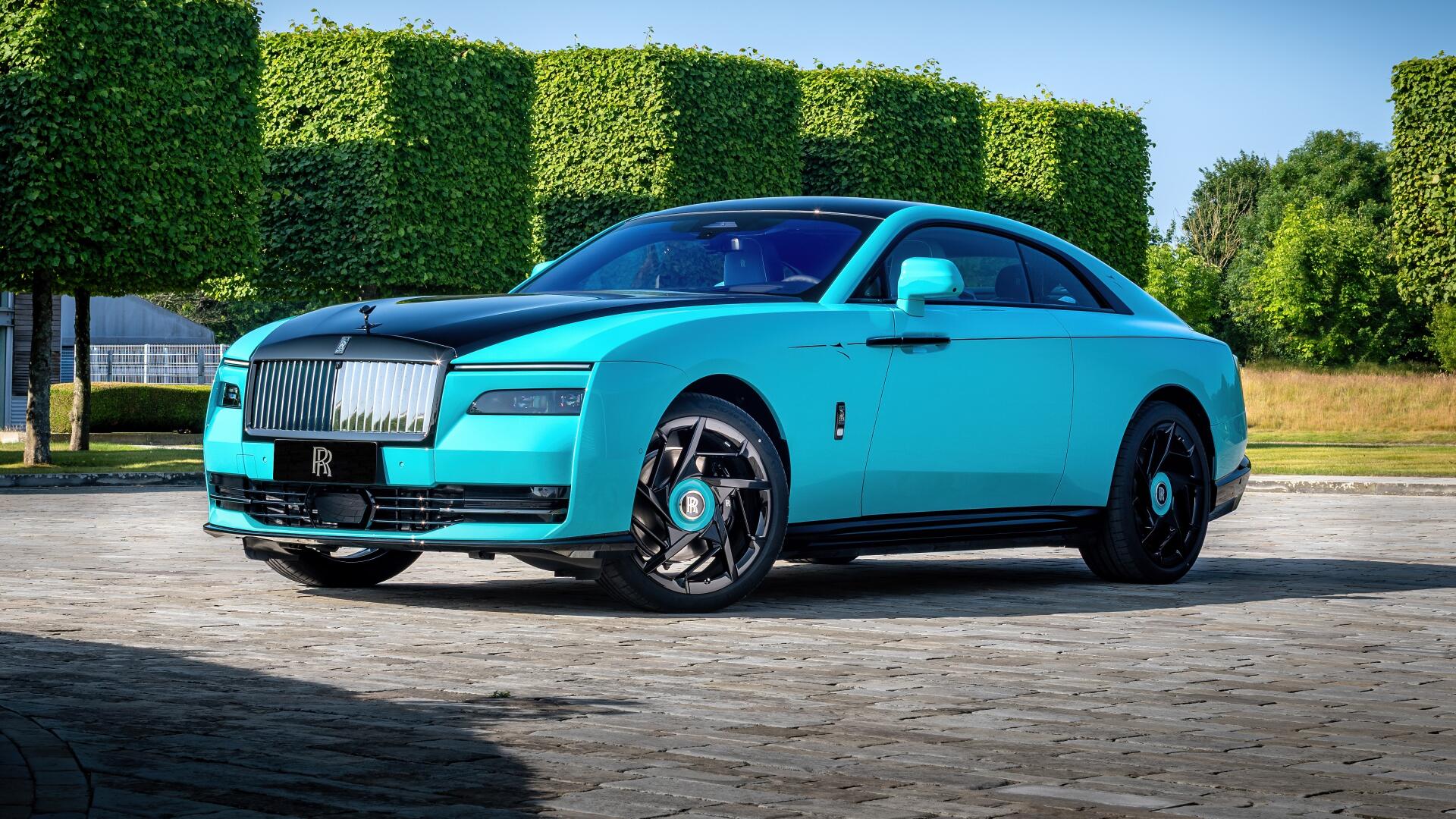 Cyan Spectre: Rolls Royce Black Badge