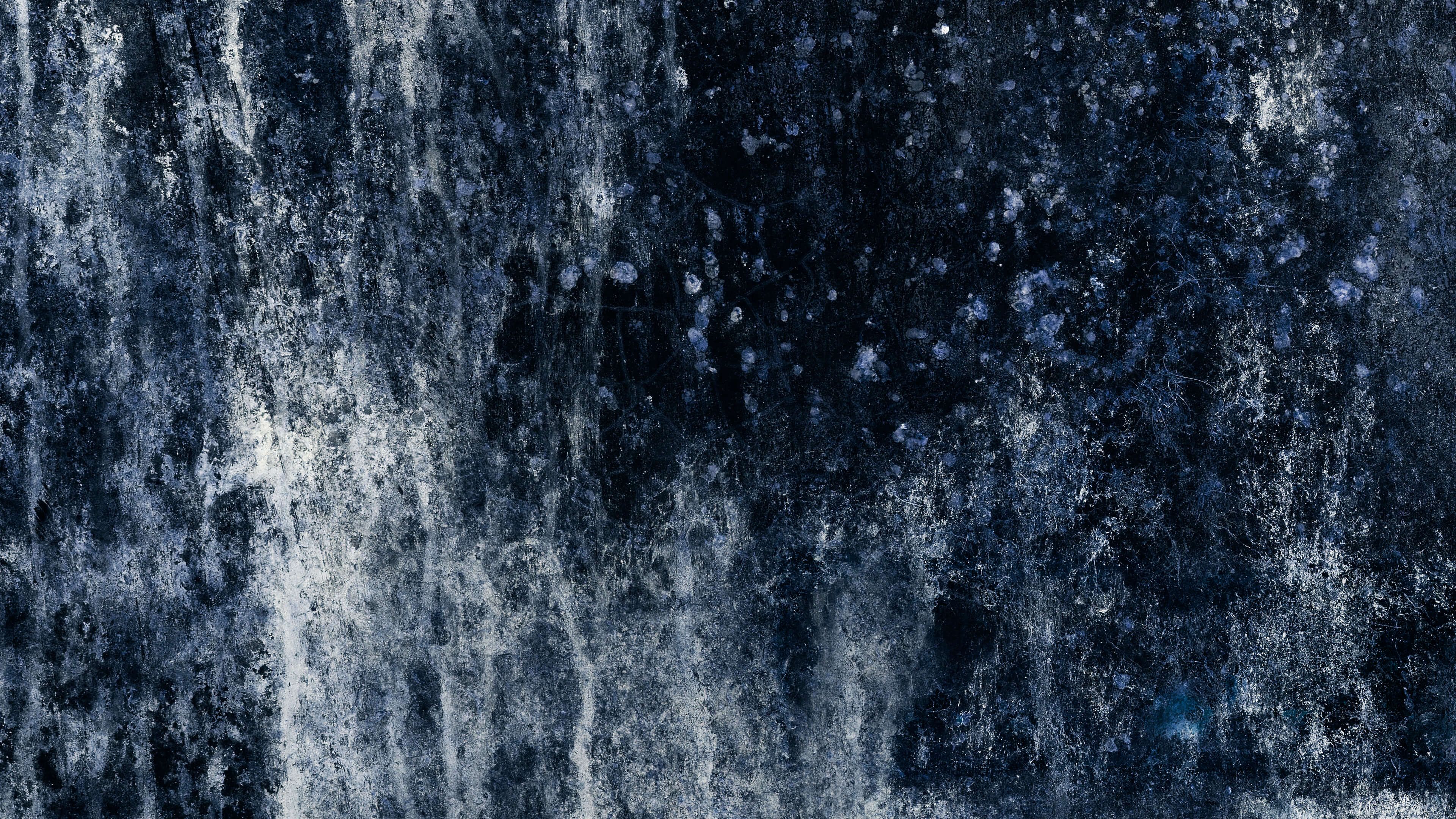 Old weathered blue wall