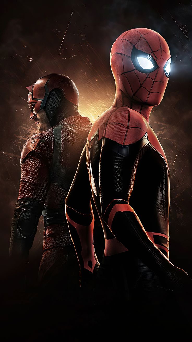 Spider Man And Daredevil 4k iPhone 7, 6s, 6 Plus, Pixel xl , One Plus 3, 3t, 5 , HD 4k Wallpaper, Image, Background, Photos and Picture