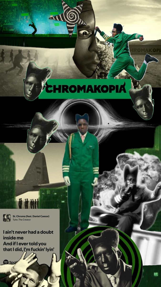 Chromakopia Tyler The Creator Collage Wallpaper