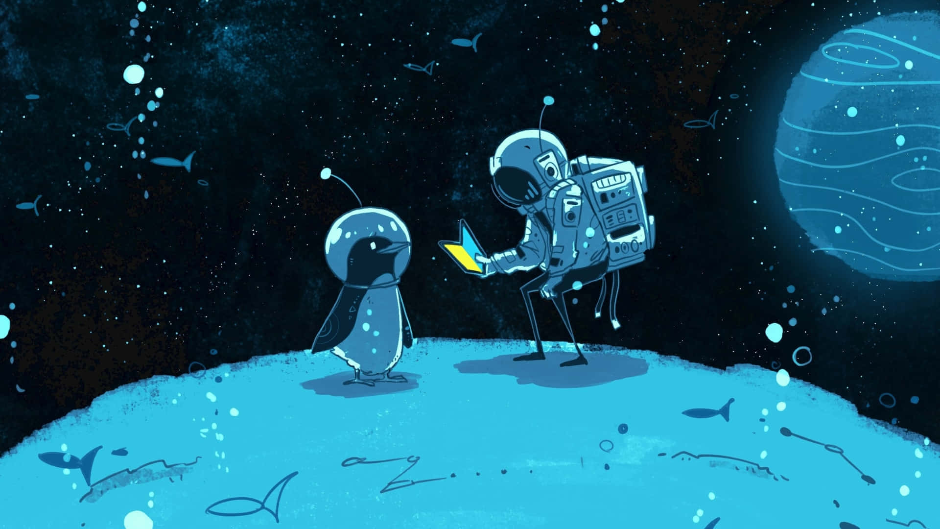 Animated Space Background