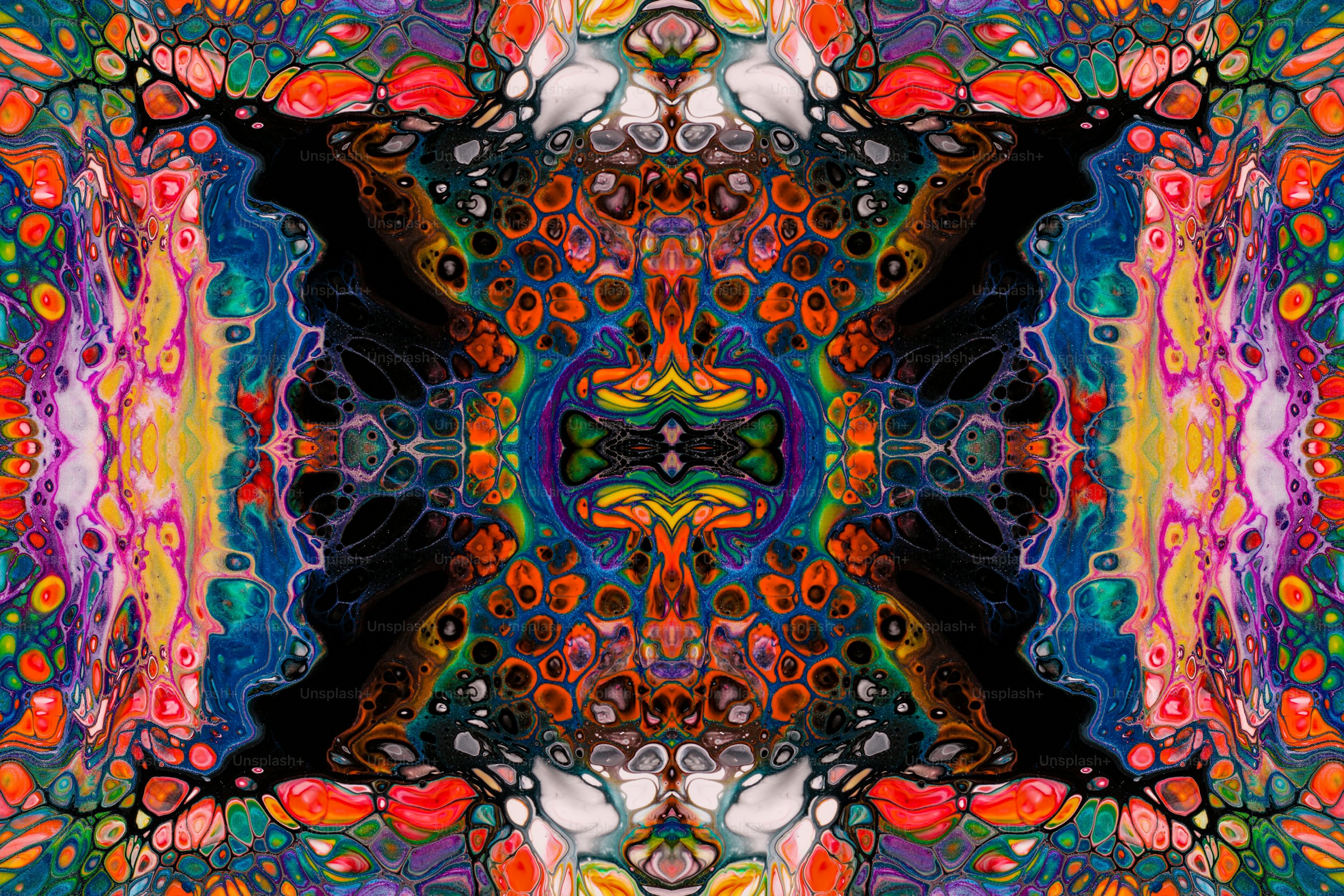 Psychedelic Wallpaper: Free HD Download [4K]