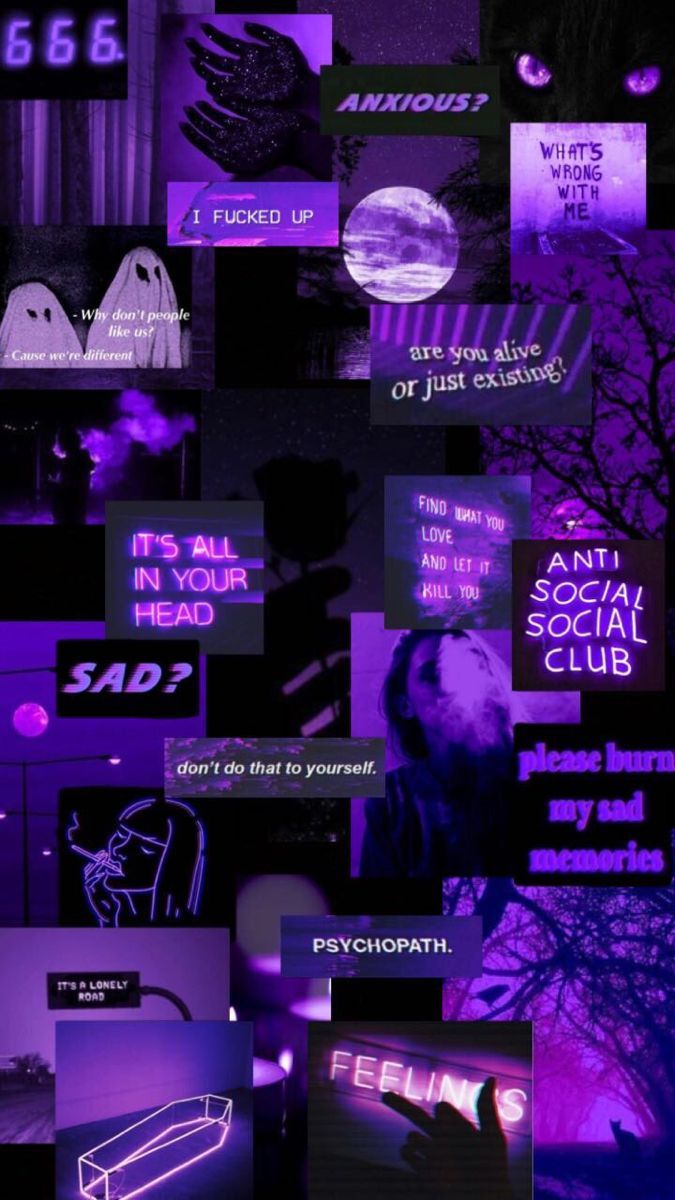 Purple aesthetic background, Black and purple wallpaper, Dark purple wallpaper