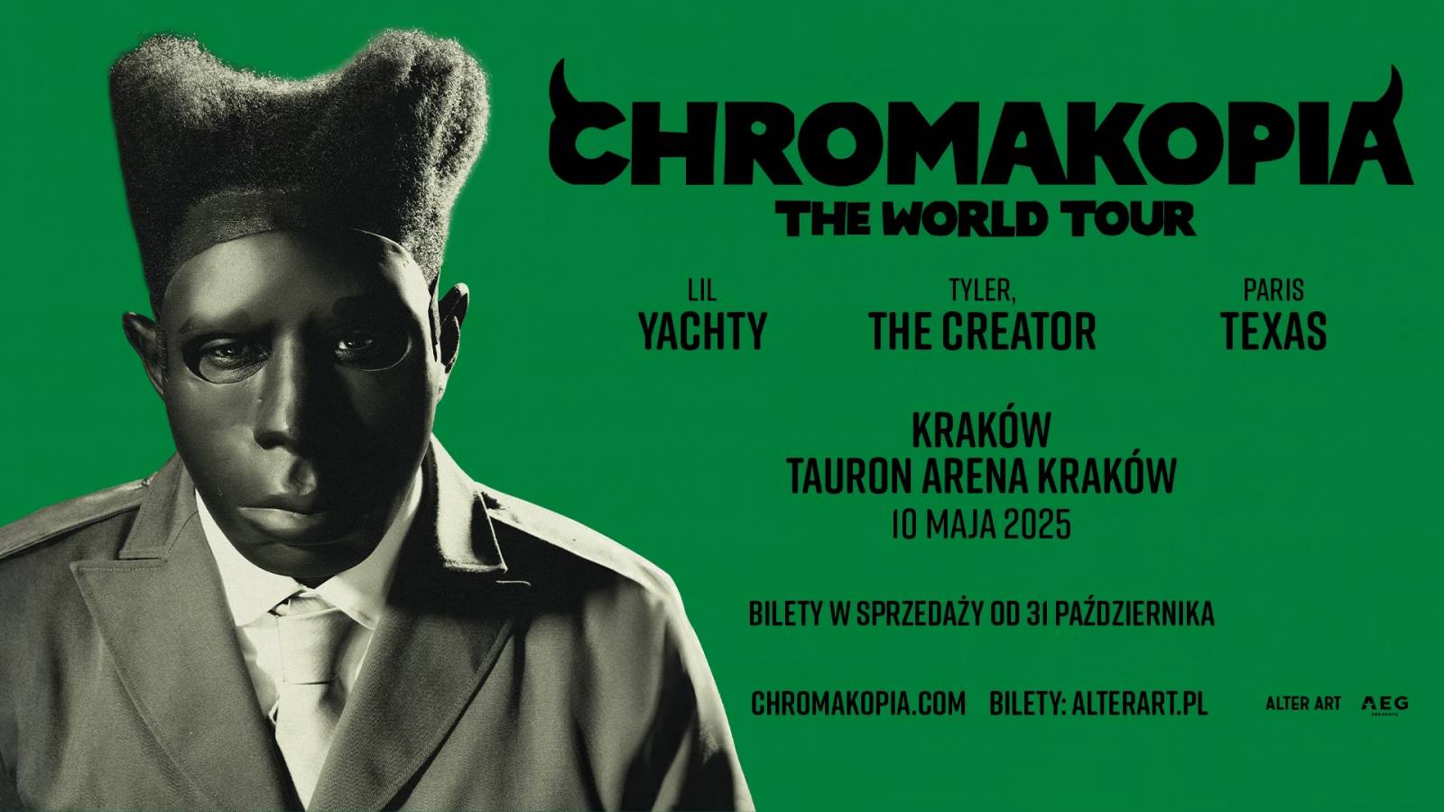Tyler, The Creator: Chromakopia at Tauron Arena Kraków Kraków